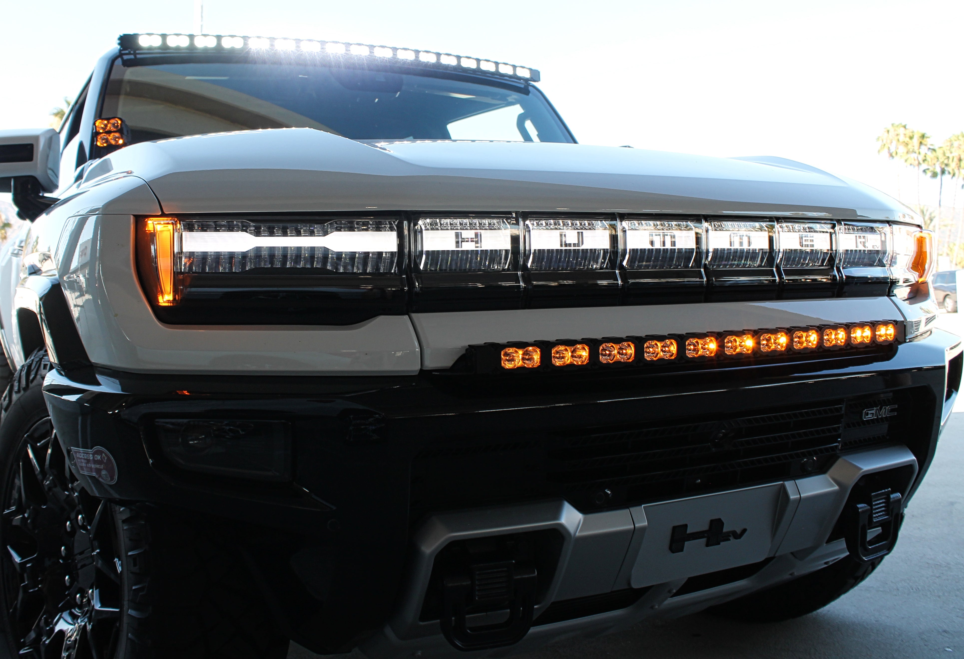 2022+ GMC Hummer EV Roof 60in Light Bar - PRO