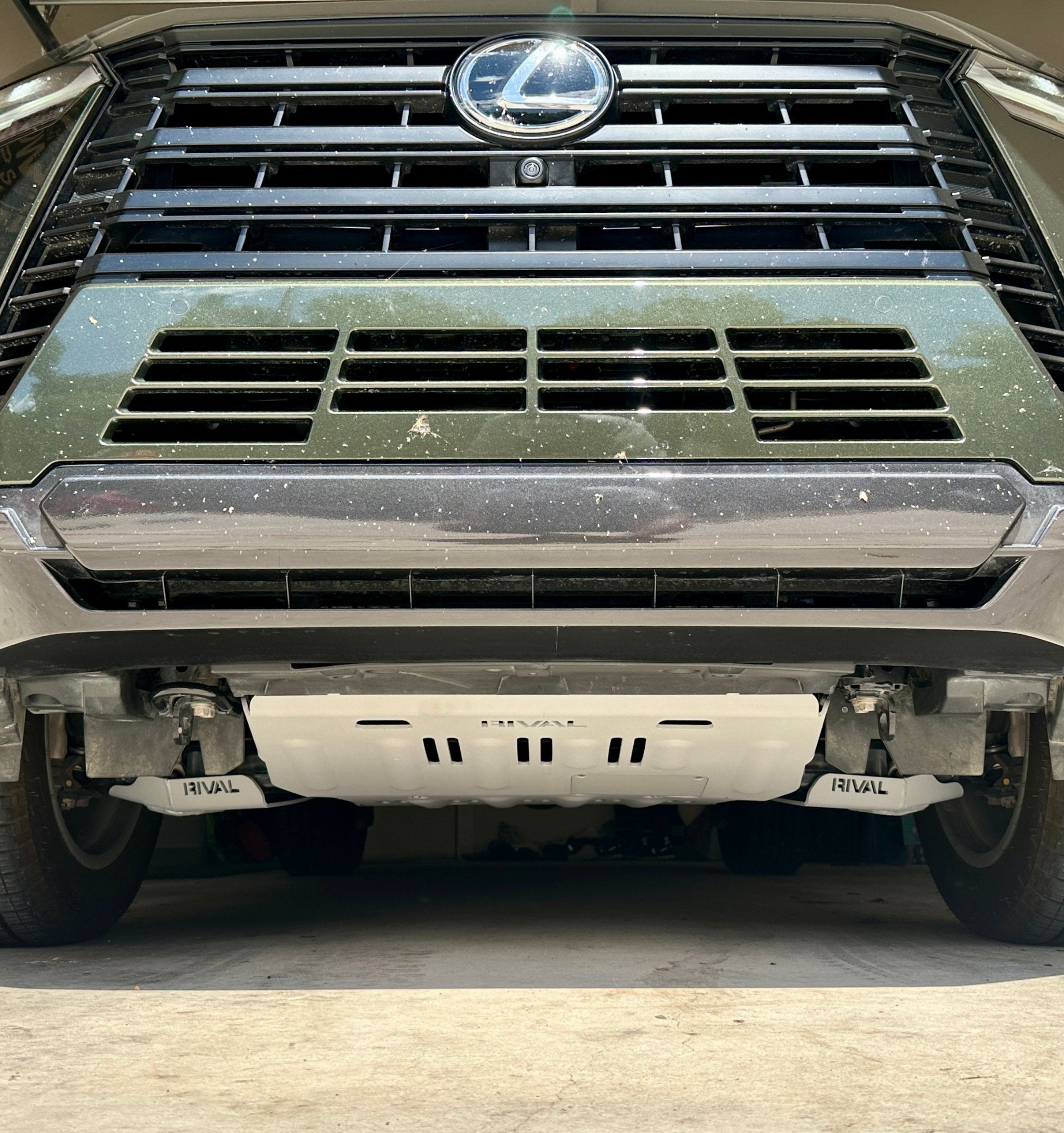 RIVAL Aluminum Engine Skid Plate 2024-2025 Lexus GX550 including Overtrail