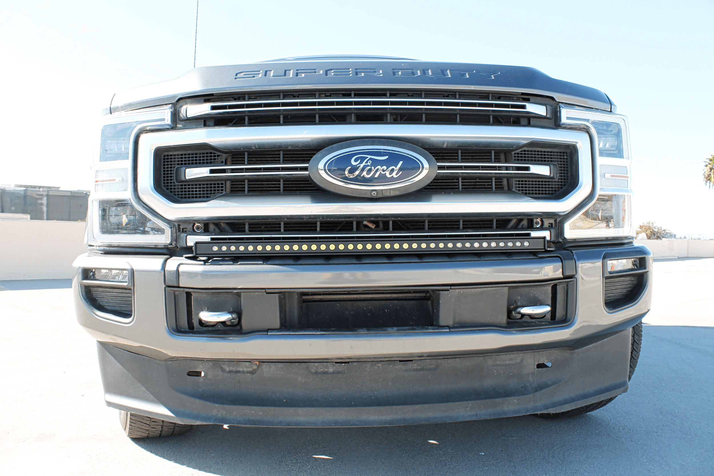 2020-2022 Ford Super Duty F250/F350/F450 40in Light Bar - Slim