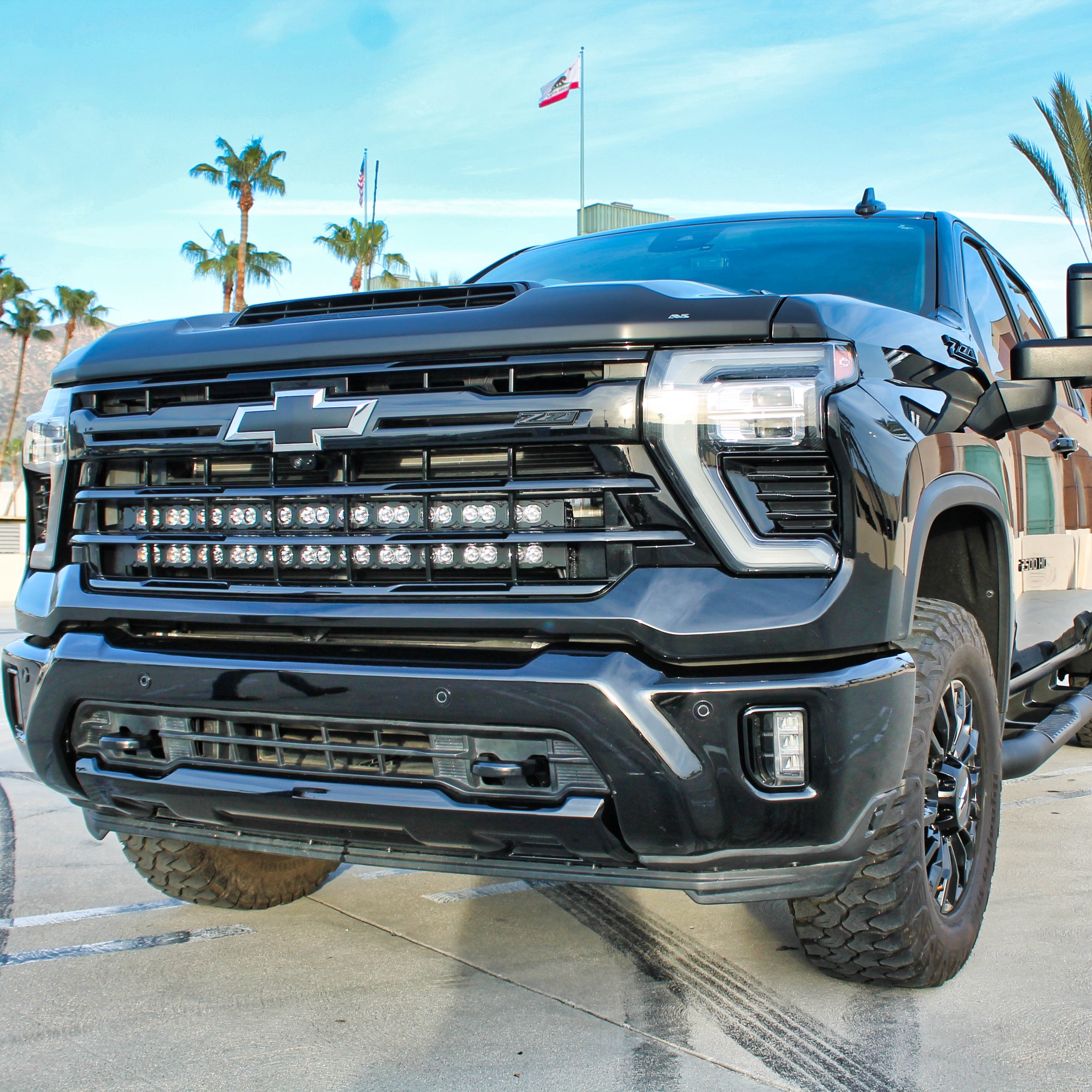 2020+ Chevrolet Silverado 2500/3500HD Dual 40s Light Bars - PRO