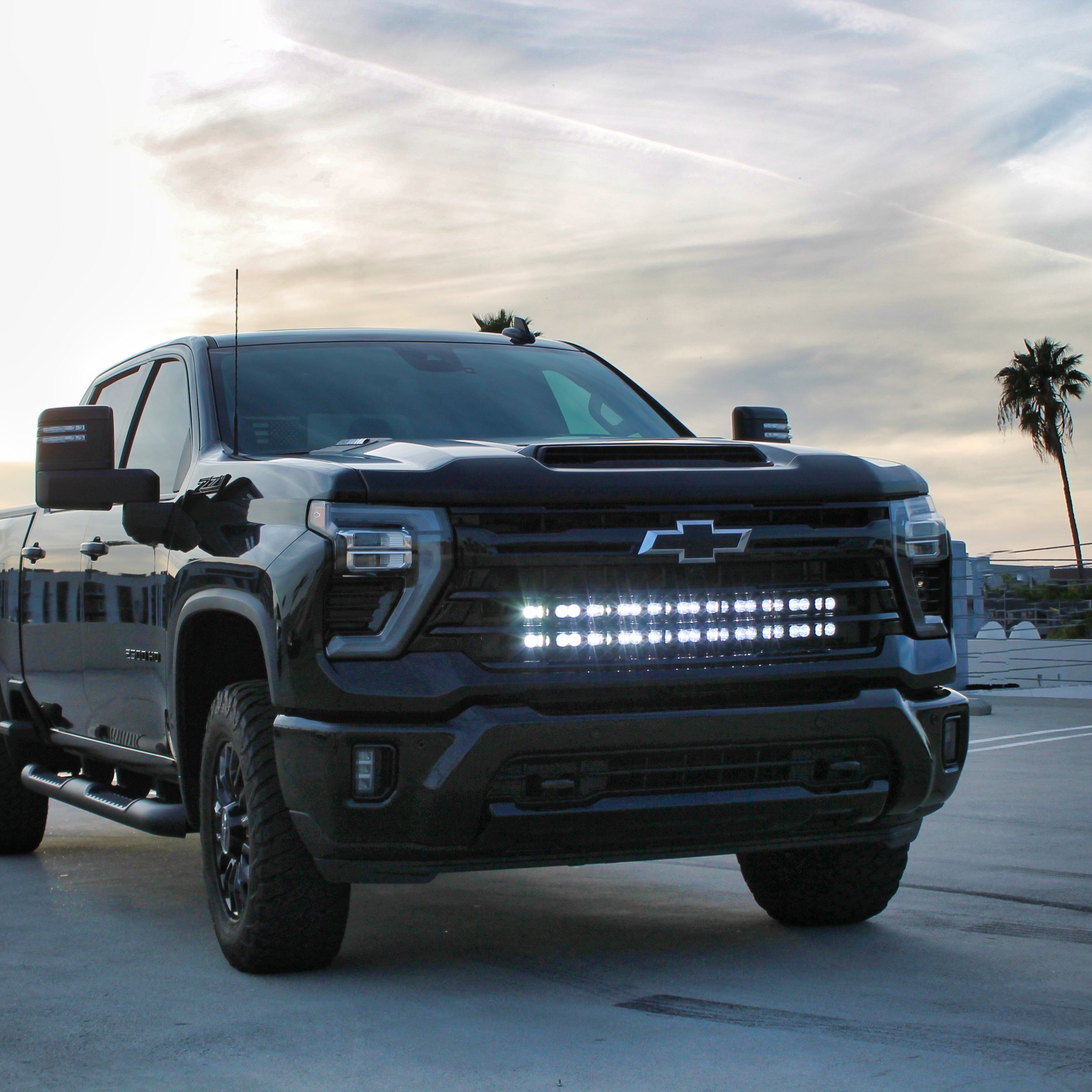 2020+ Chevrolet Silverado 2500/3500HD Dual 40s Light Bars - PRO