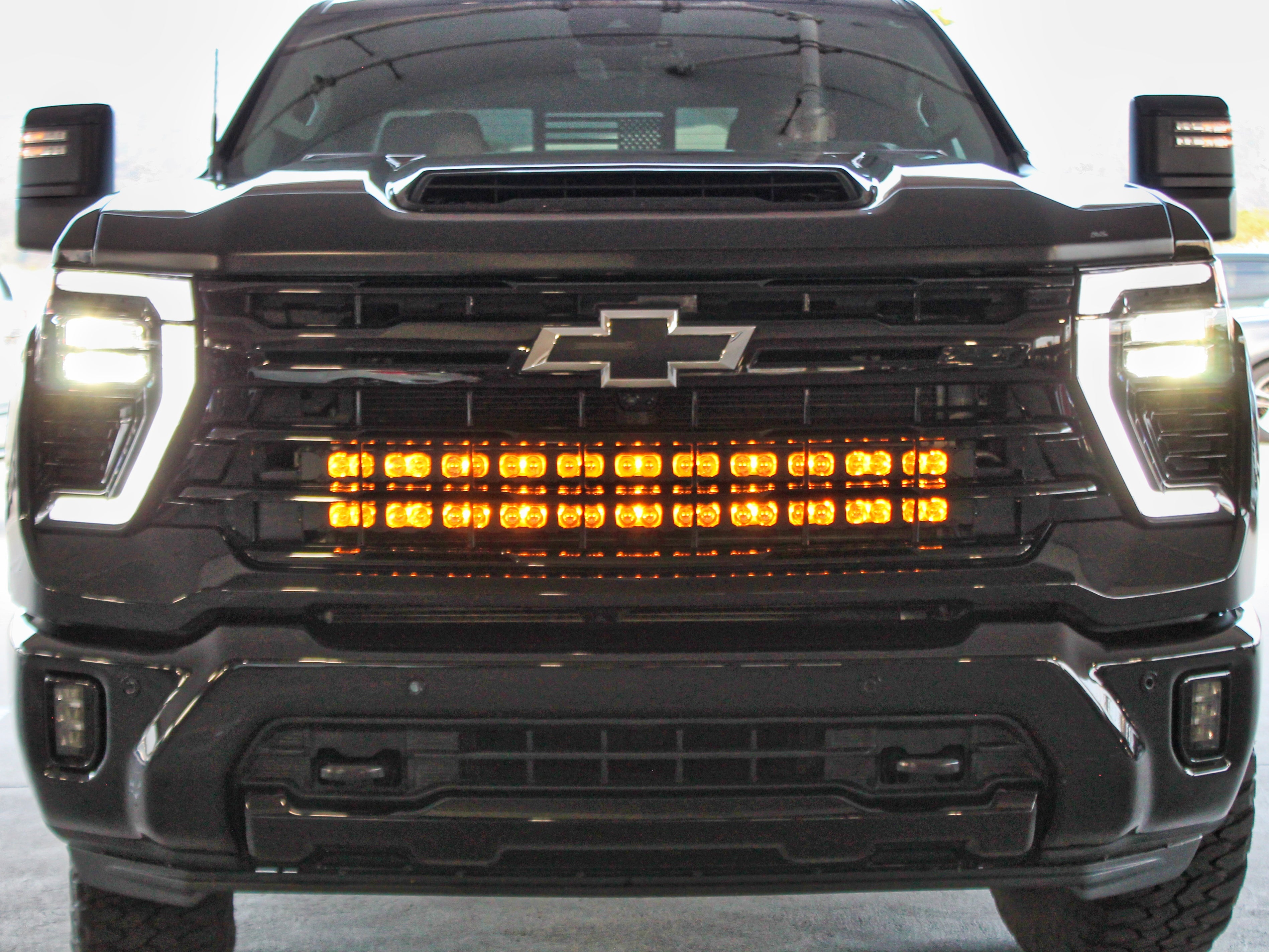 2020+ Chevrolet Silverado 2500/3500HD Dual 40s Light Bars - PRO
