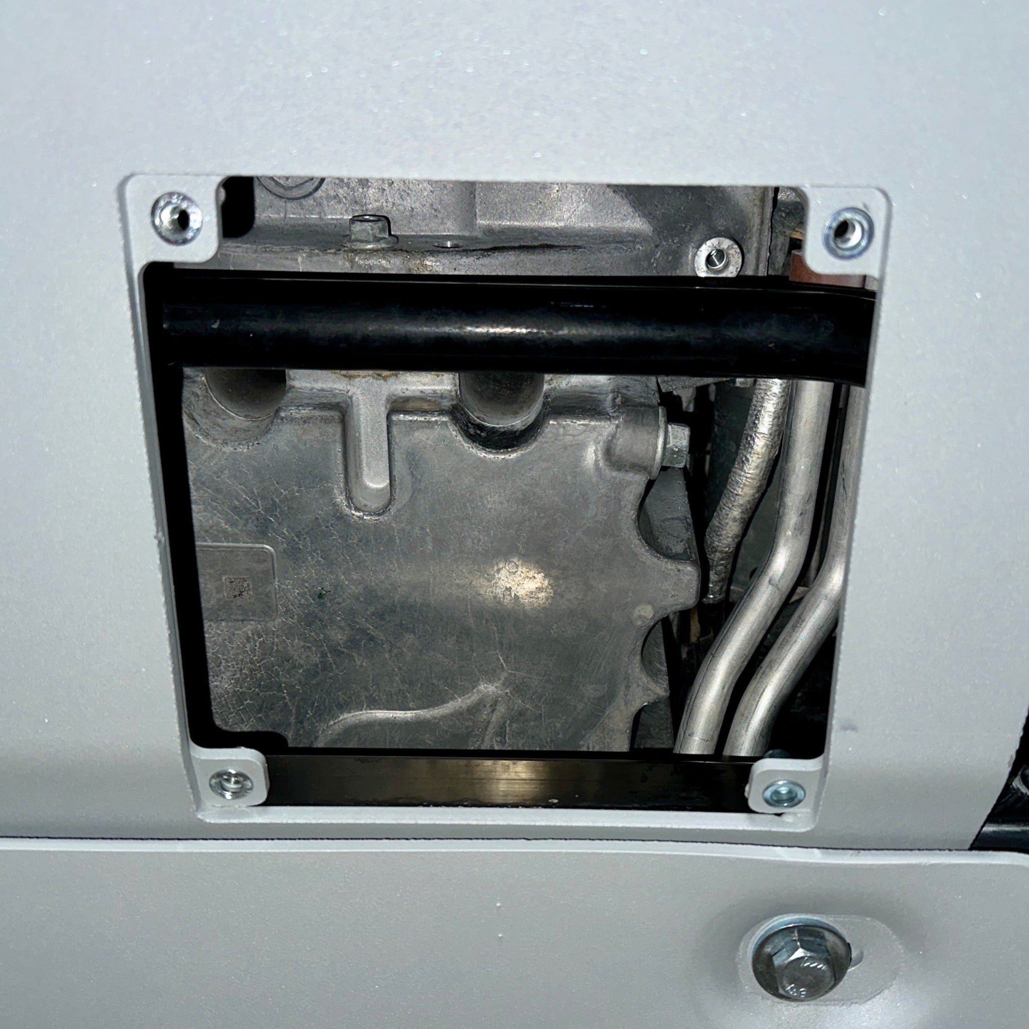 RIVAL Aluminum Transmission Catalytic Converter Skid Plate 2015-2025 Ford F-150 EcoBoost V8 except PowerBoost