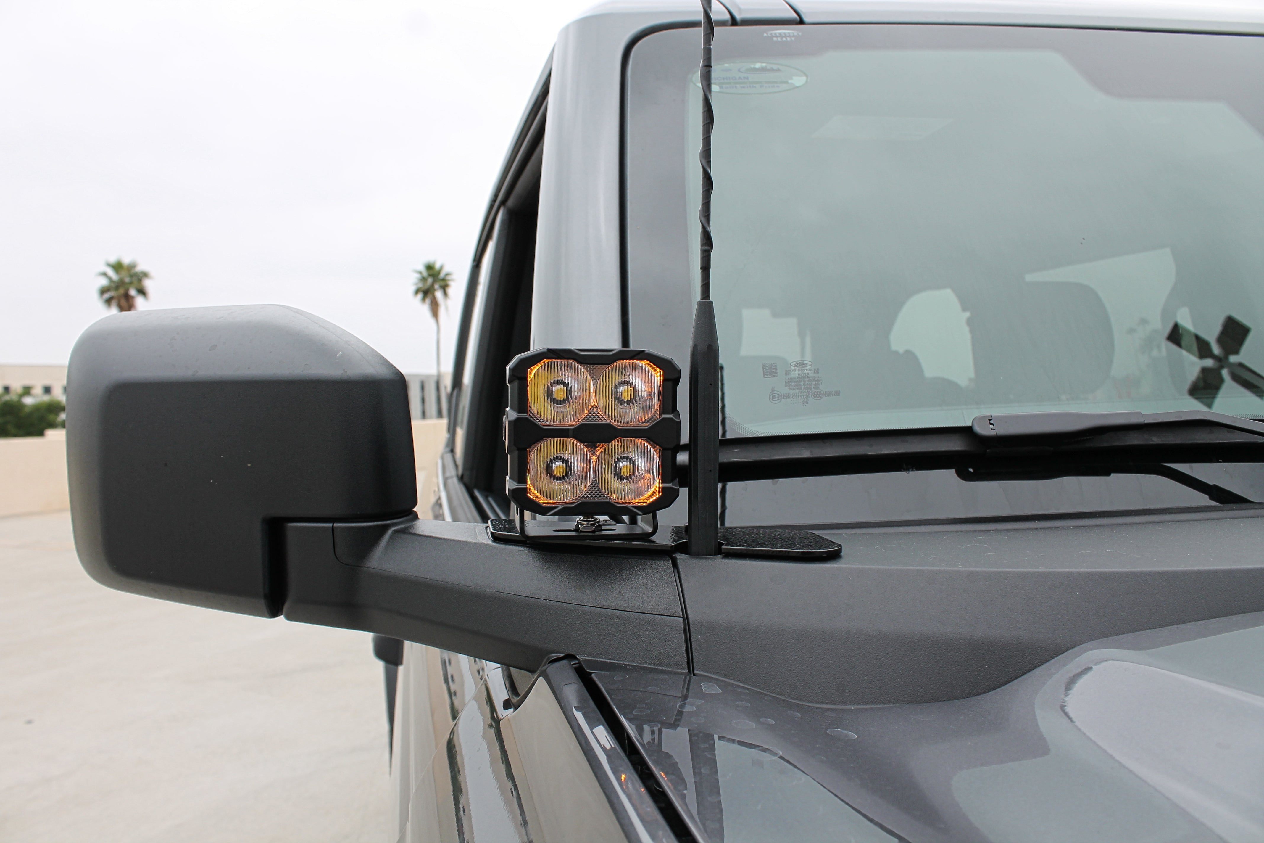 2022+ Ford Bronco Raptor Hood Mount/Ditch Lights/Pillars - PRO