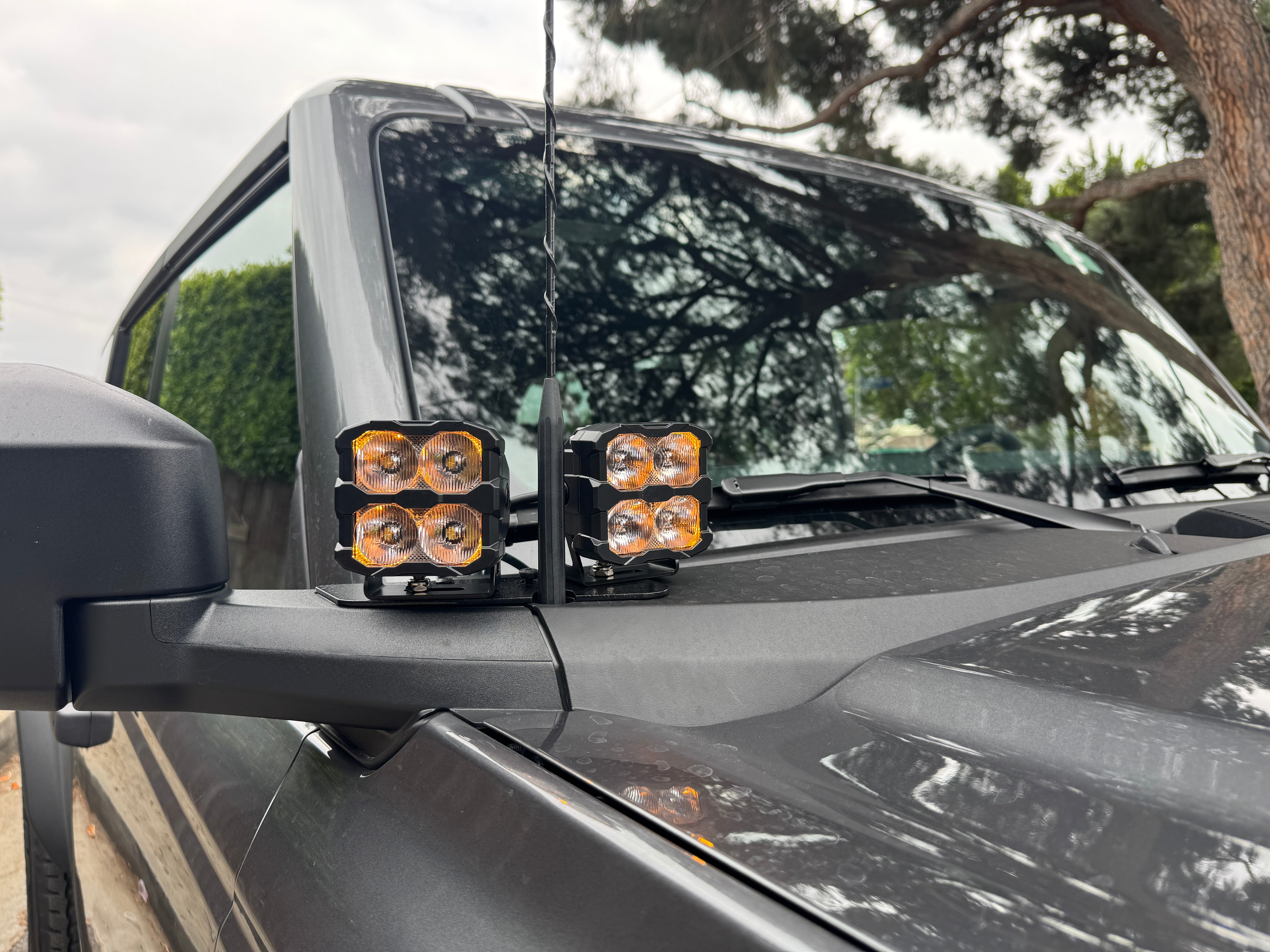 2021+ Ford Bronco Hood Mount/Ditch Lights/Pillars - PRO