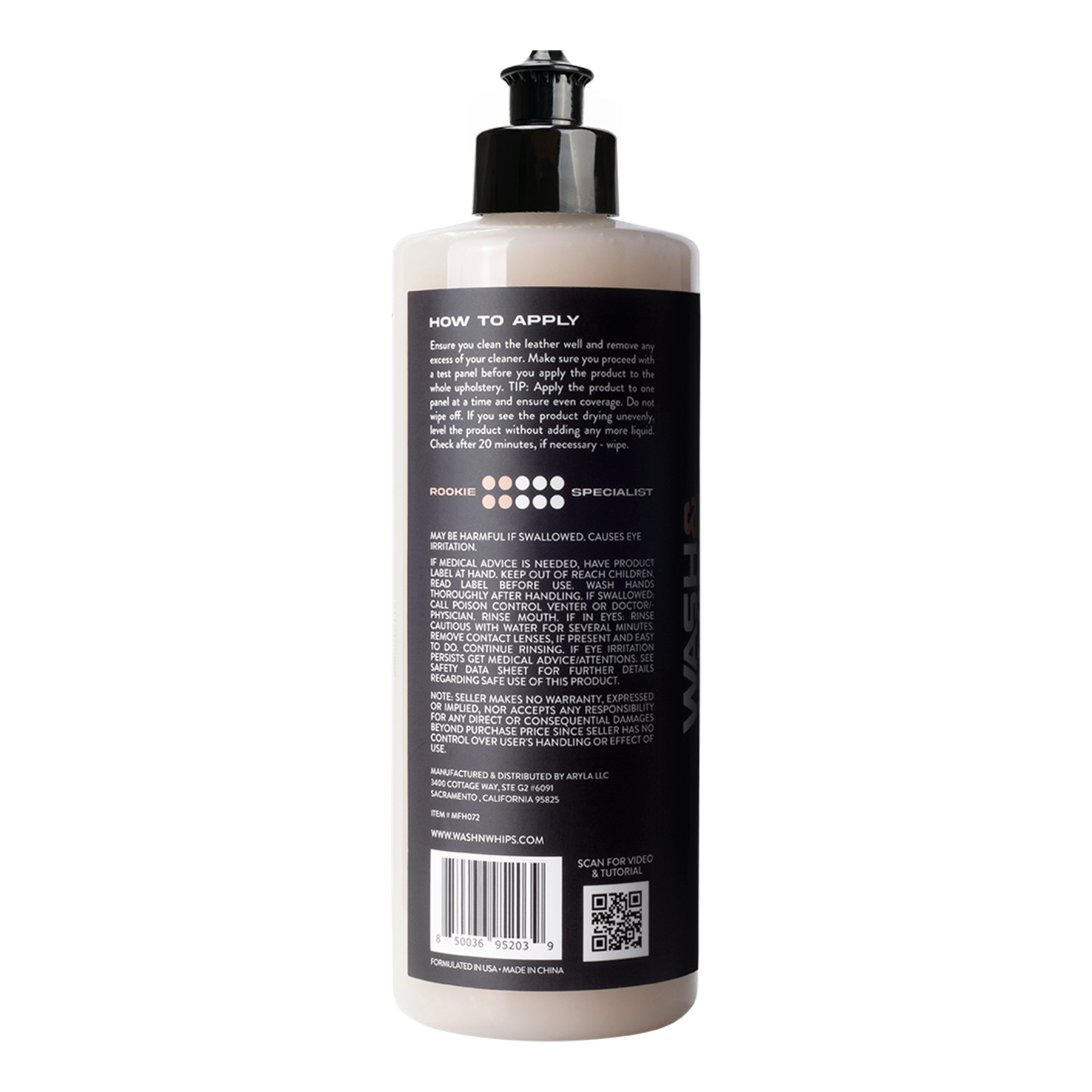 WASH&WHIPS Monza Leather Coating & Conditioner