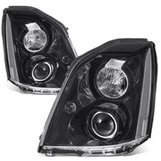 06-11 Cadillac DTS OE Style Black Housing Clear Reflector Headlights