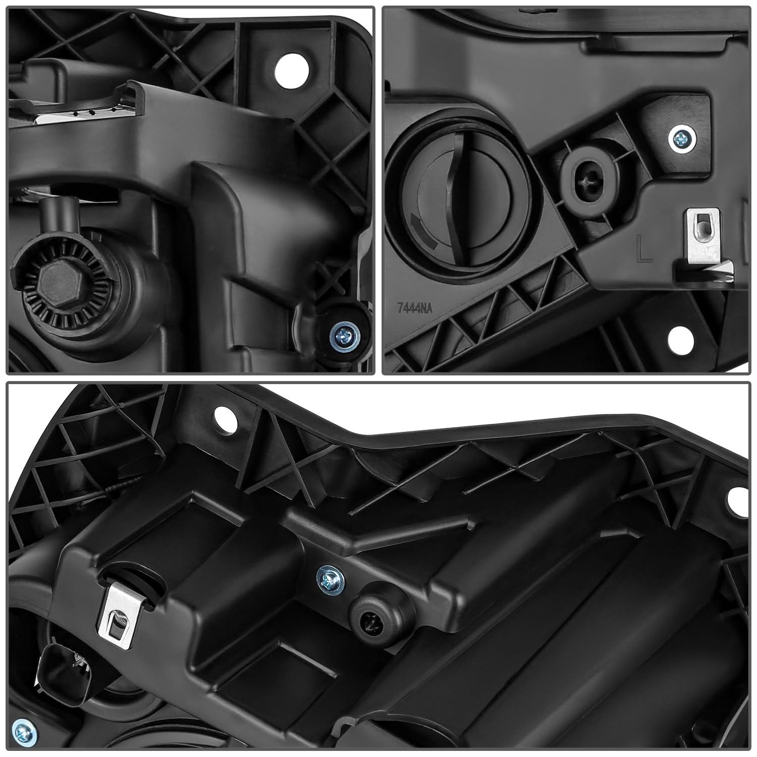 2019-2021 Chevrolet Blazer OE Style HID Headlights - Black Housing