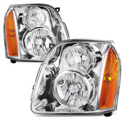 07-14 GMC Yukon Chrome Amber Headlights H13 High Low 194 Side Marker