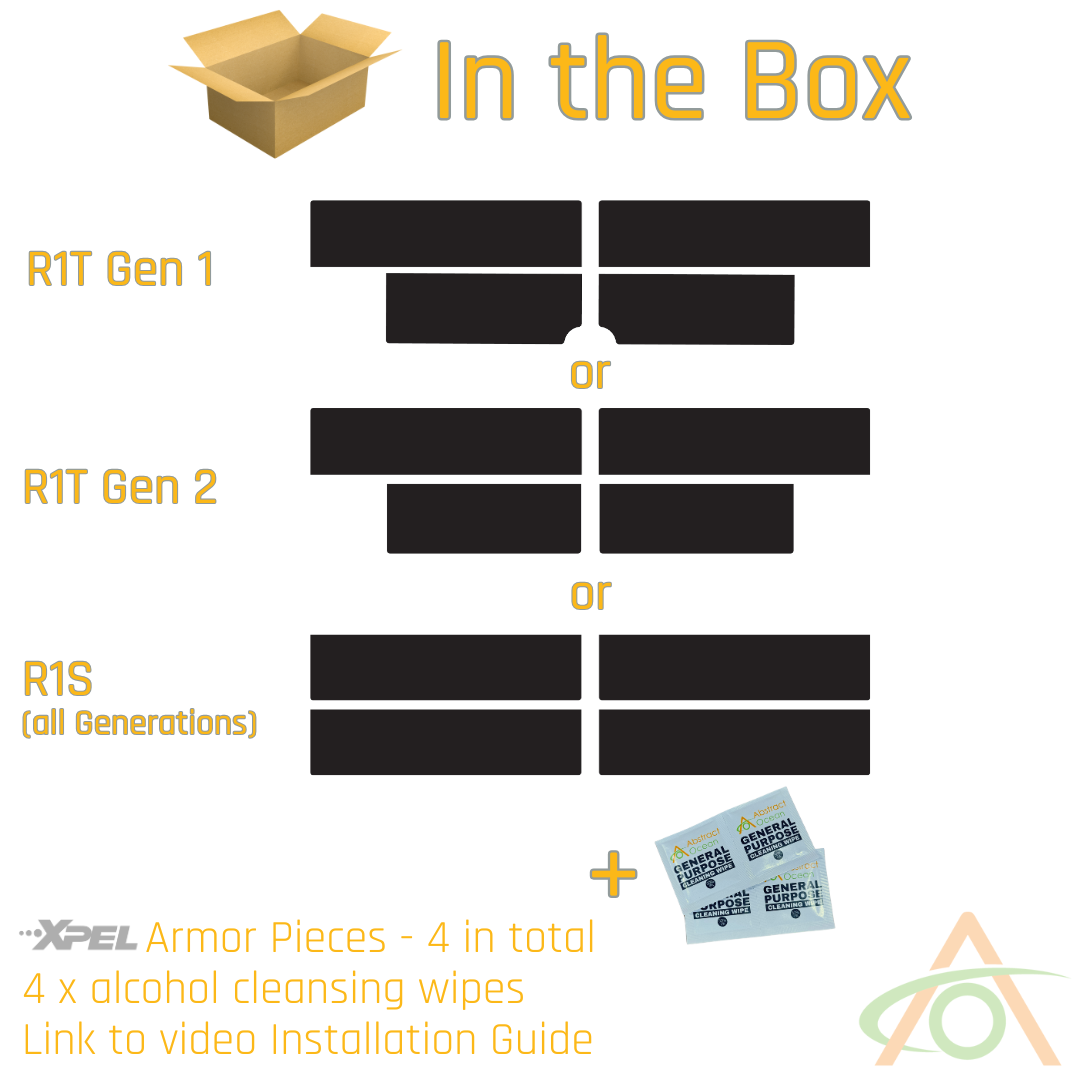 Xpel Armor Door Sill Protection for Rivian R1T or R1S