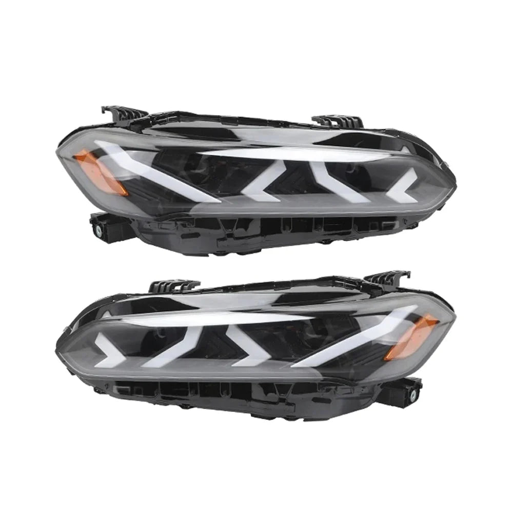 Honda Civic 11th Gen 4-Lens LED Headlight Assembly with Start-Up Animation & Dynamic Turn Signal 2022 - 2023 (Pair)
