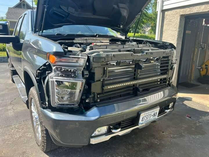 2020+ Chevrolet Silverado 2500/3500HD Single 40in Light Bar