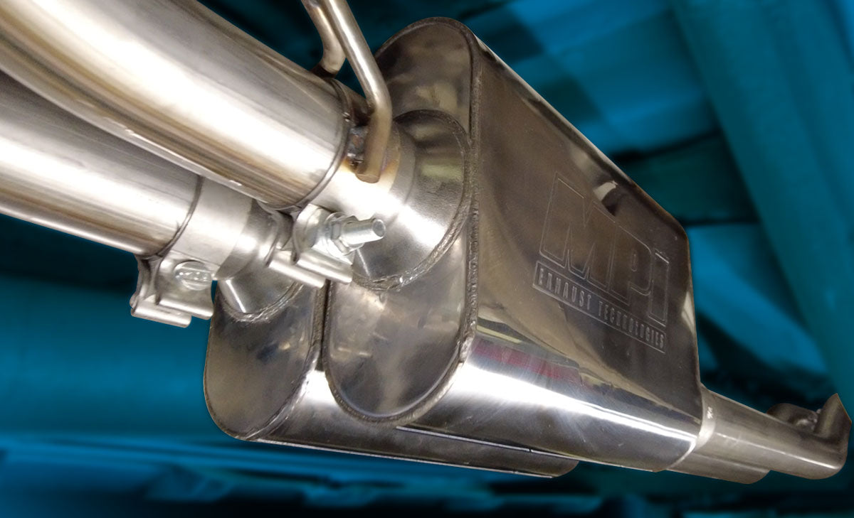 Ford, 2009-2020, Eco Boost, Stainless - MPI Exhaust Cat-Back Dual Stainless Kits