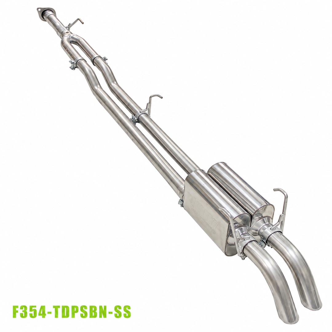 Ford, 2017-2026, 6.2L, 6.8L, 7.3L - MPI Bullnoze Exhaust Series