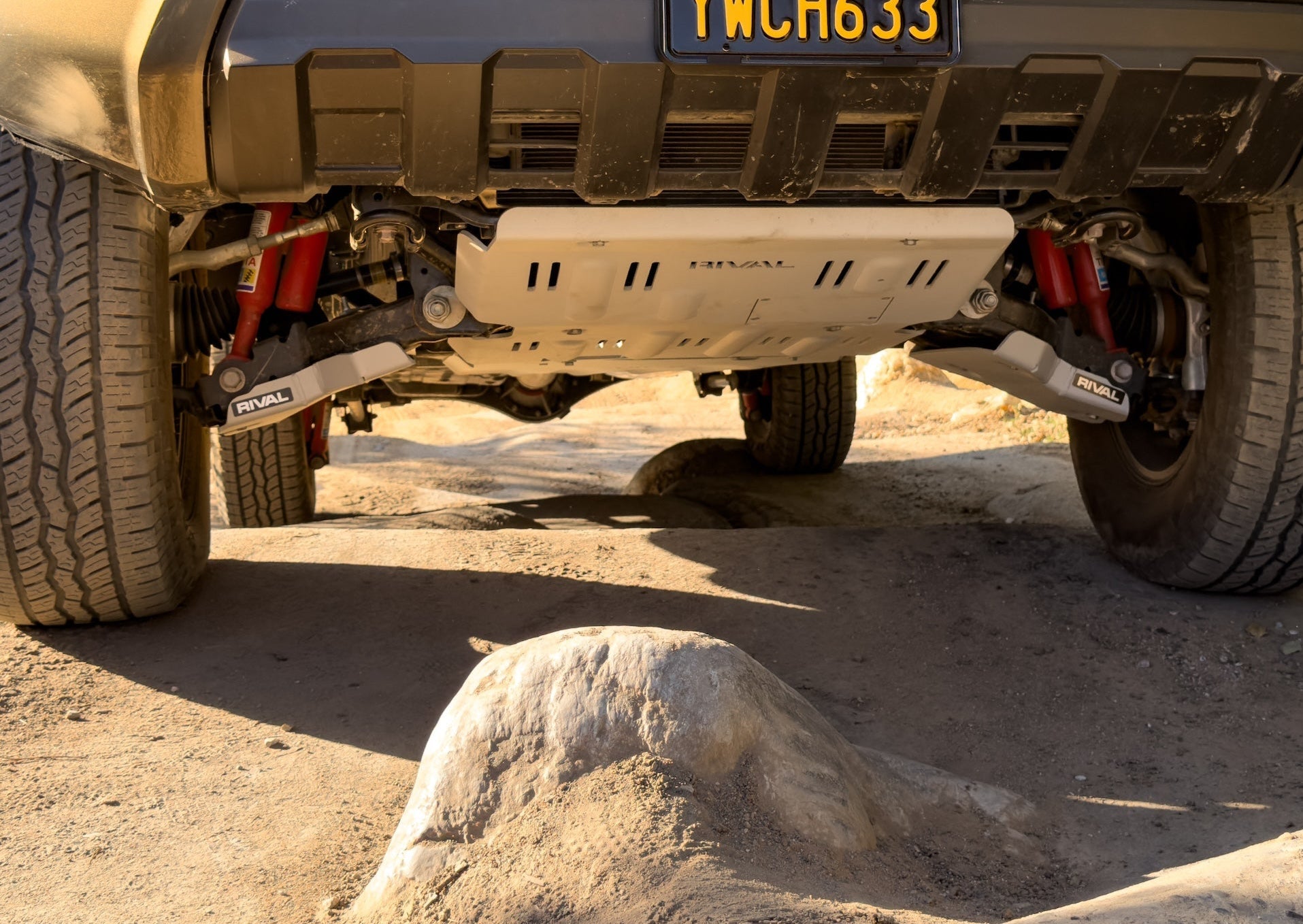 RIVAL Aluminum Lower Controls Skid Plate 2024-2025 Toyota Tacoma 4gen