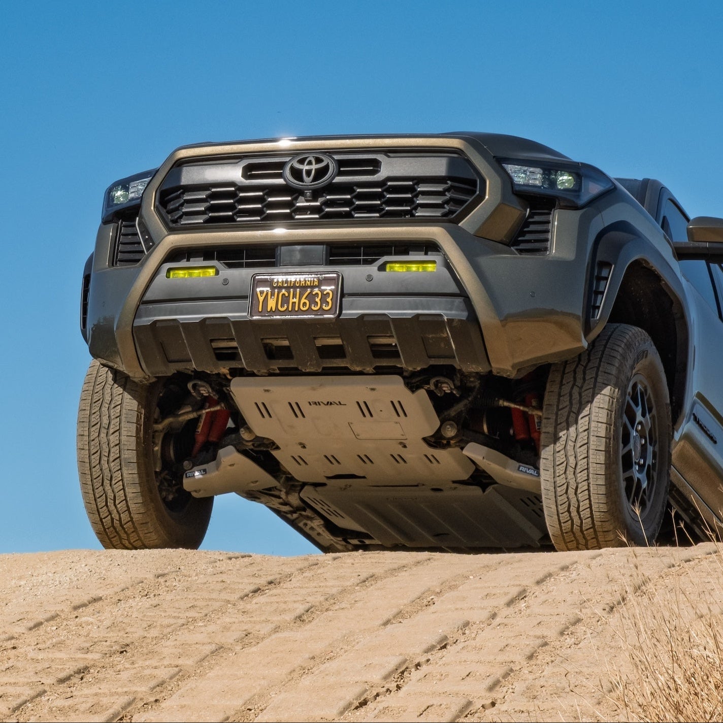 RIVAL Aluminum Lower Controls Skid Plate 2024-2025 Toyota Tacoma 4gen