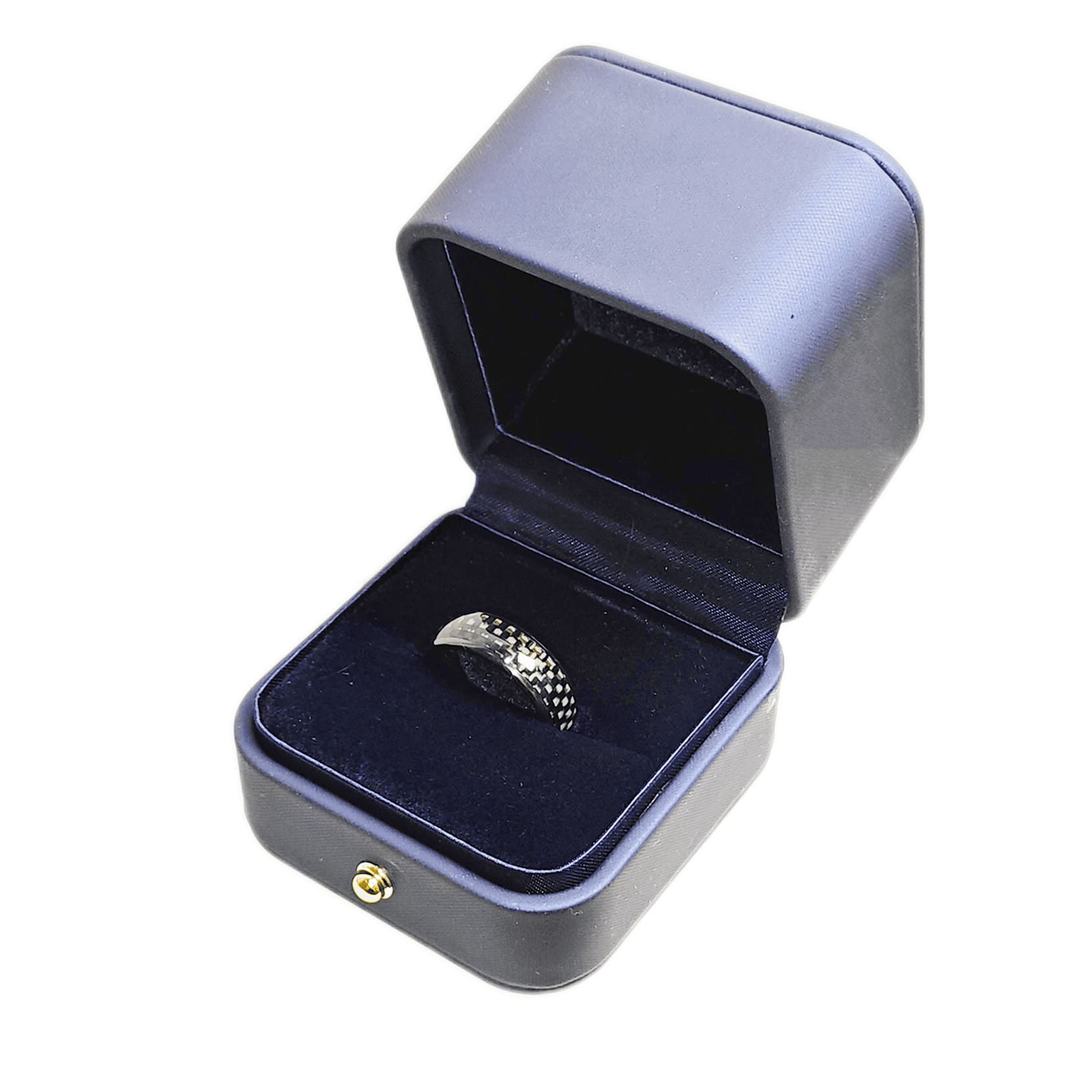 Carbon Fiber Smart NFC Key Ring for Cybertruck