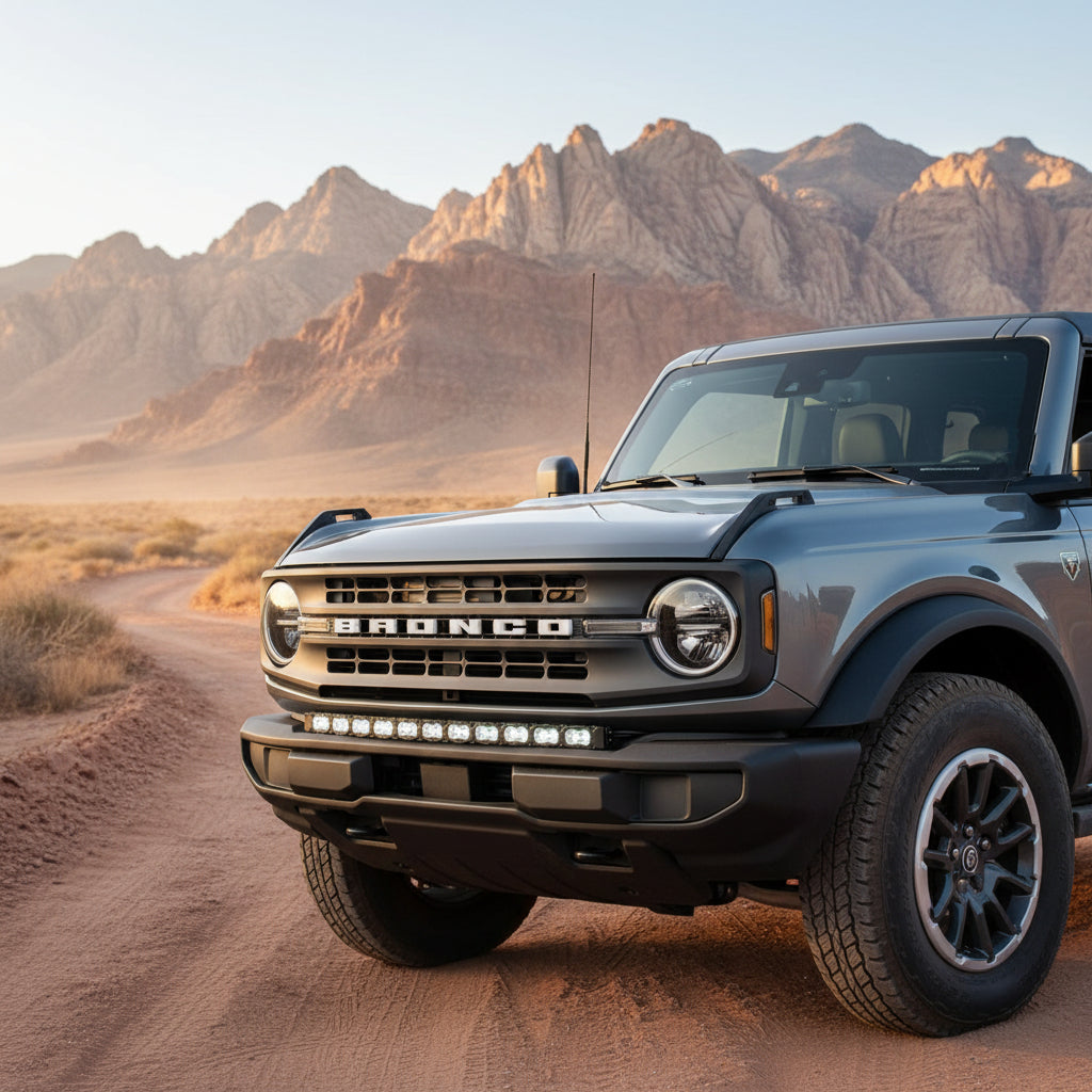 2021+ Ford Bronco Standard Bumper 40in Light Bar - PRO