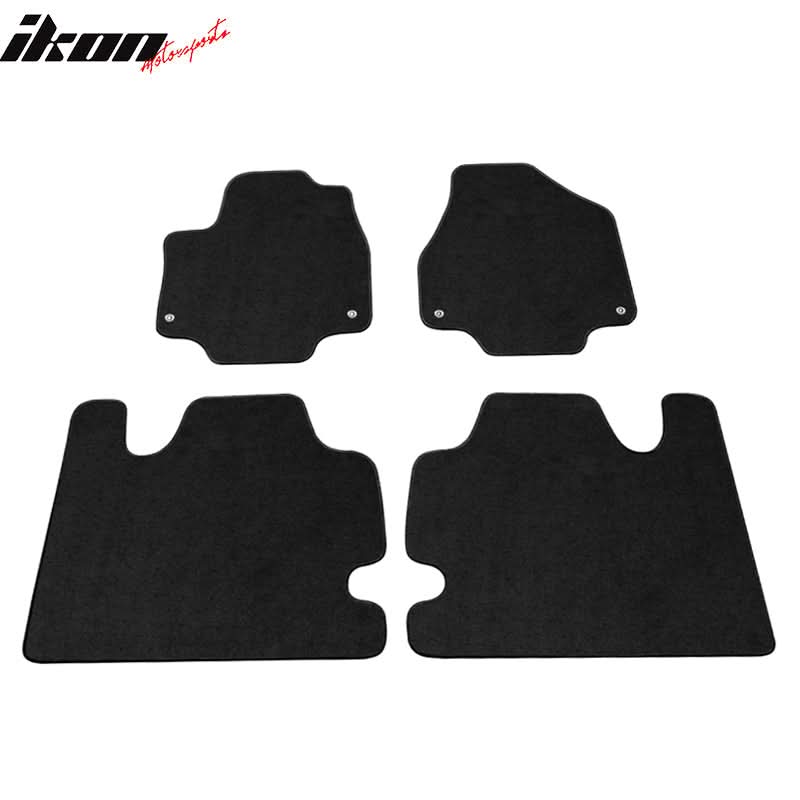 Car Floor Mat for 2017-2021 Chrysler Pacifica Black Carpets Nylon