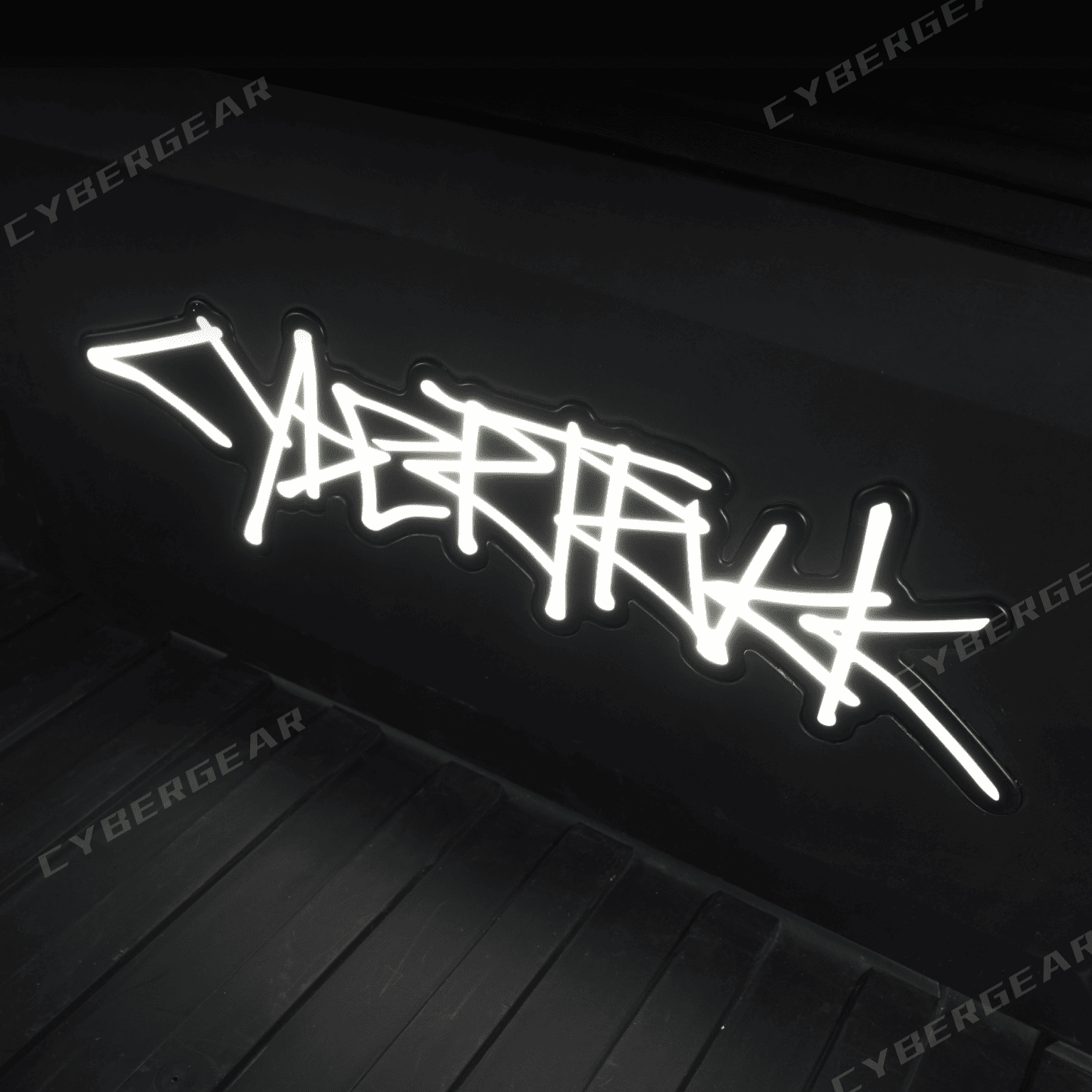 Cybertruck Frunk Accent Light Animated LED Lettering