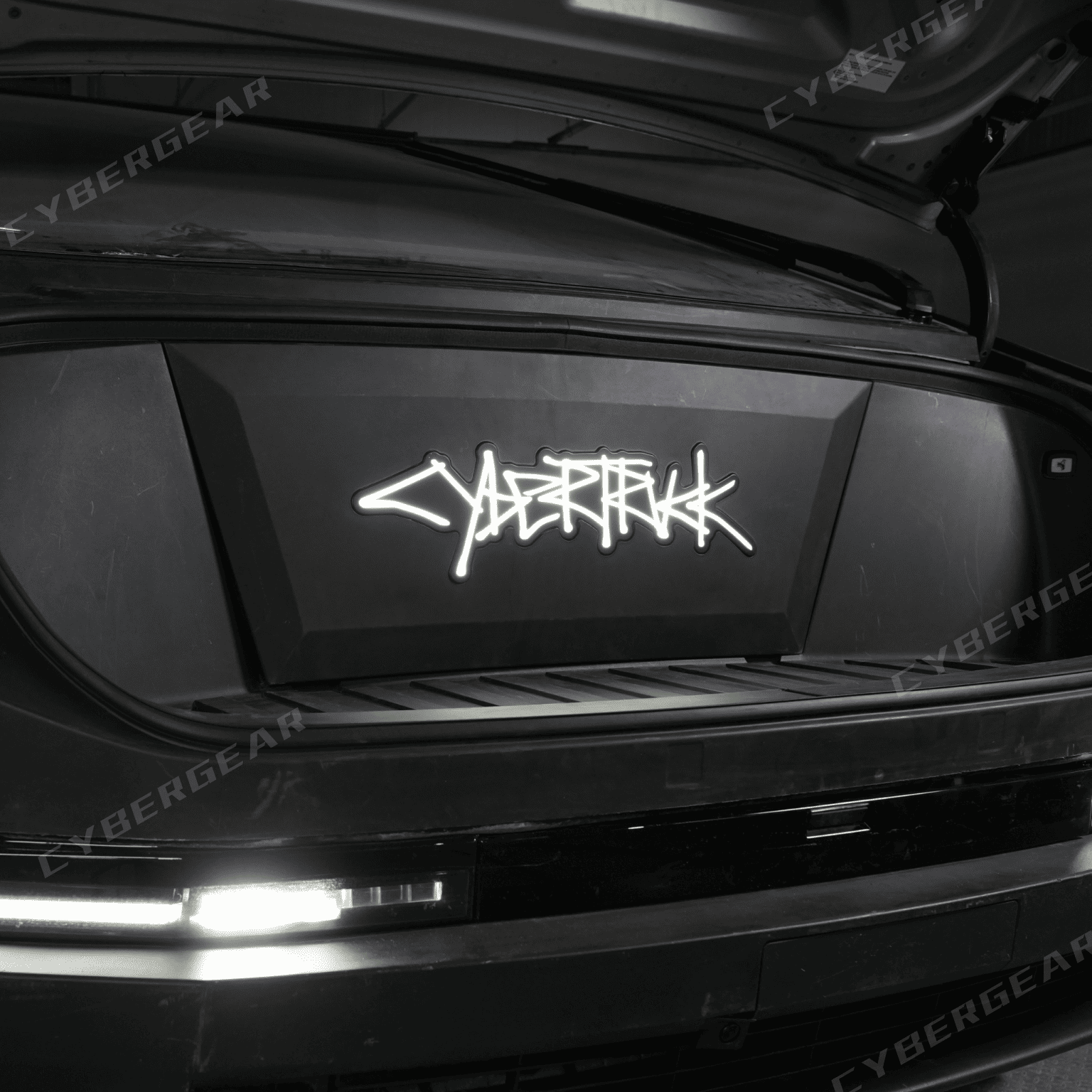 Cybertruck Frunk Accent Light Animated LED Lettering