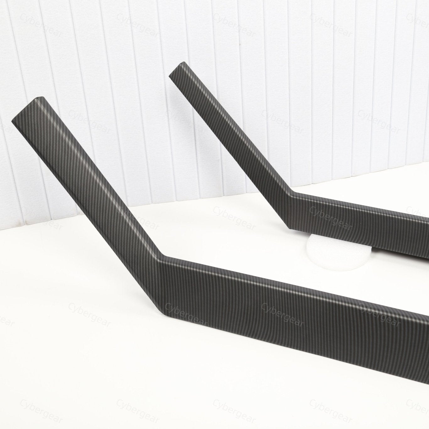 [Carbon Fiber Pattern ABS] Lower Console Protection Trim Cover For Cybertruck