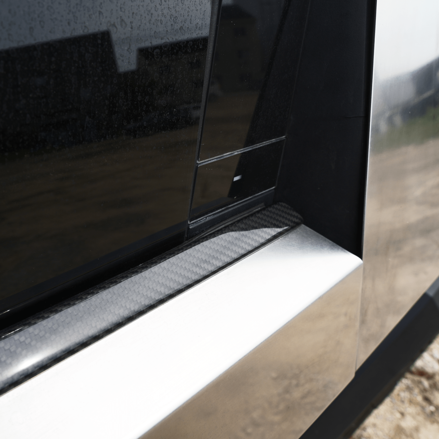 [Real Carbon Fiber] Car Window Trim For Cybertruck