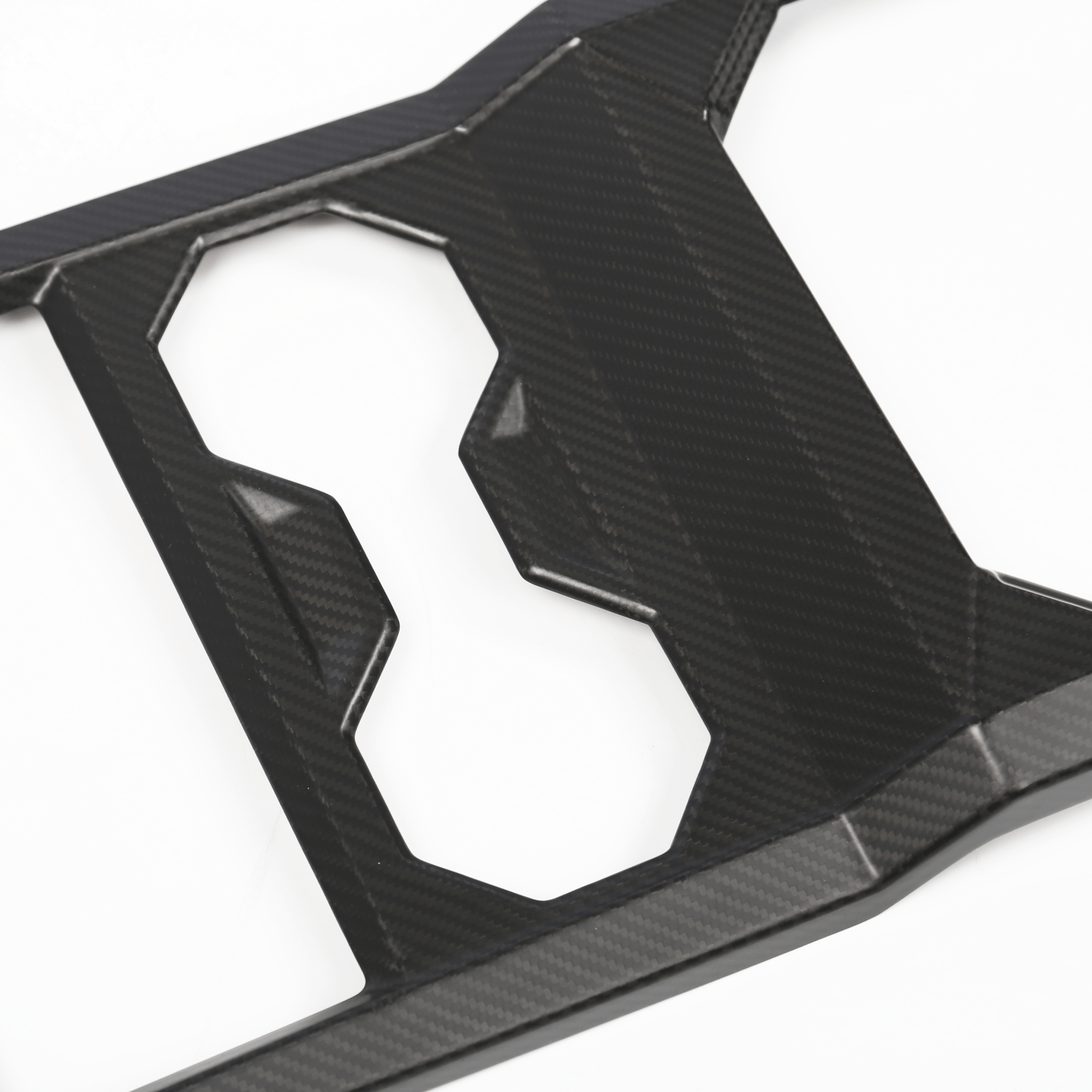 [Real Carbon Fiber] Front Drain Cup Panel For Cybertruck (Glossy/Matte)