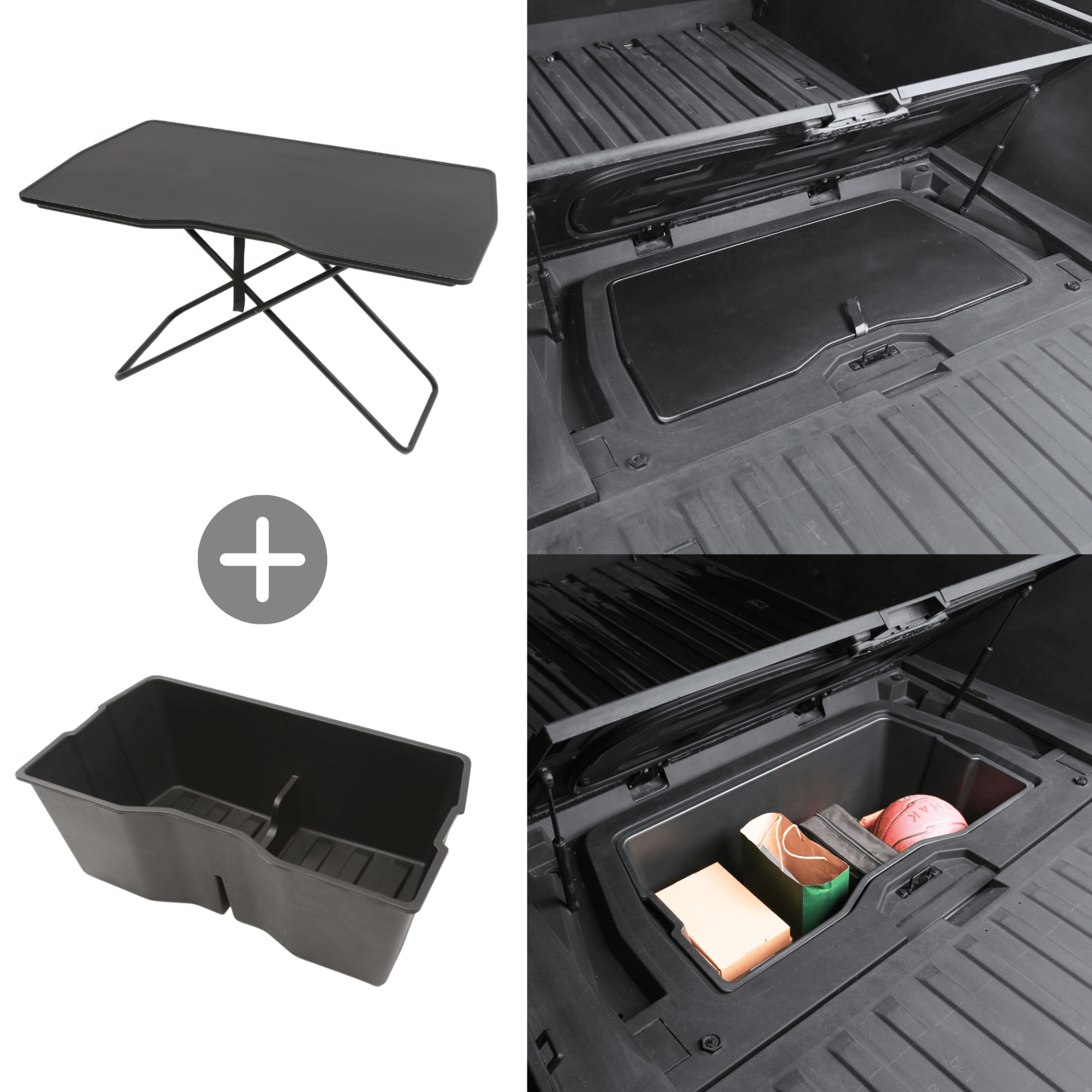 Cybertruck Rear Trunk Foldable Camping Table