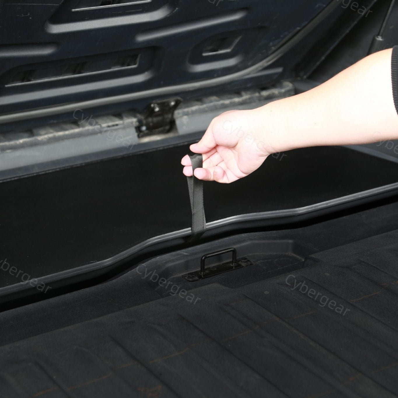 Cybertruck Rear Trunk Foldable Camping Table