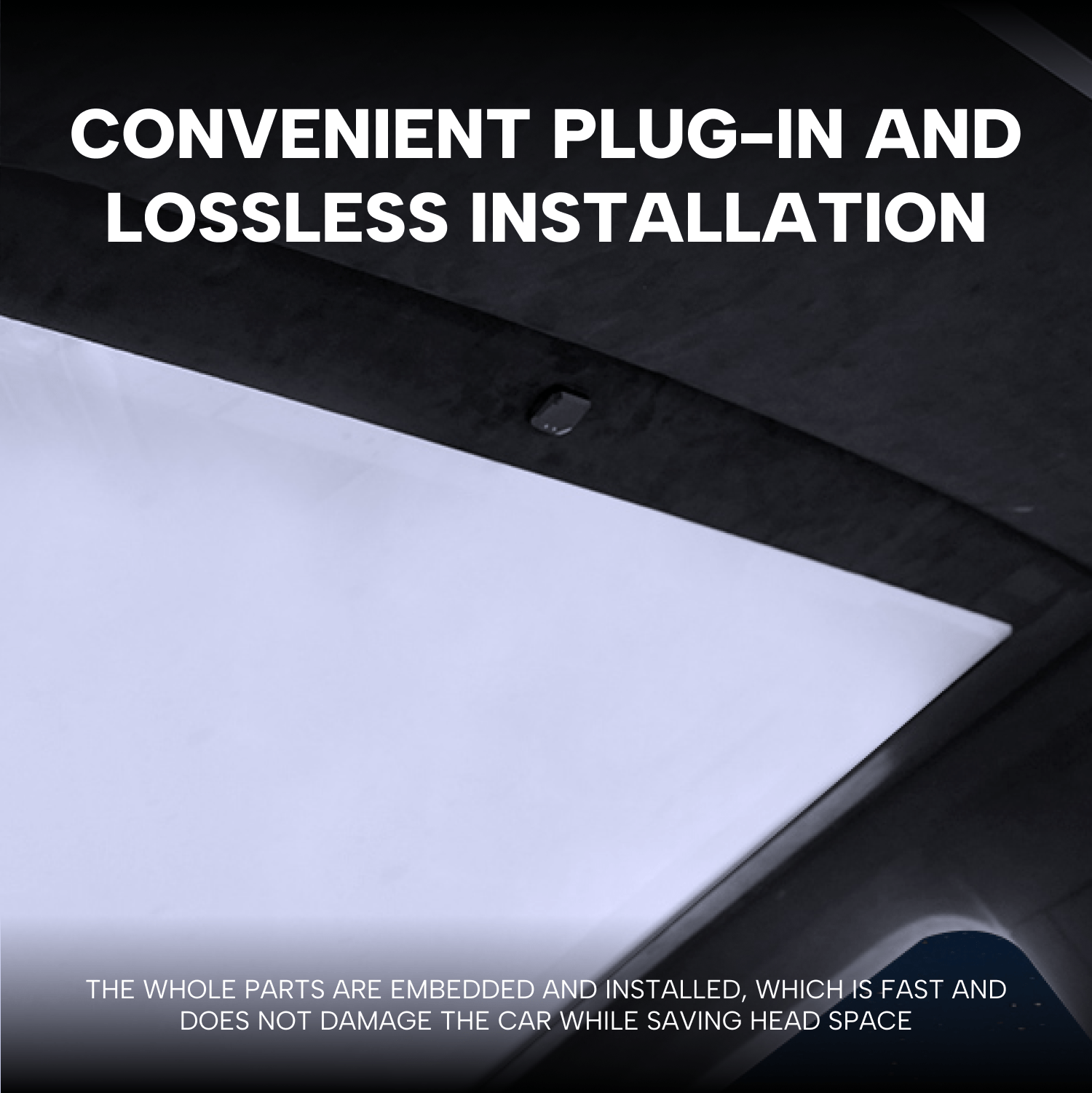 Cybertruck Ludicrous Speed Roof SunShade Ambient Lighting