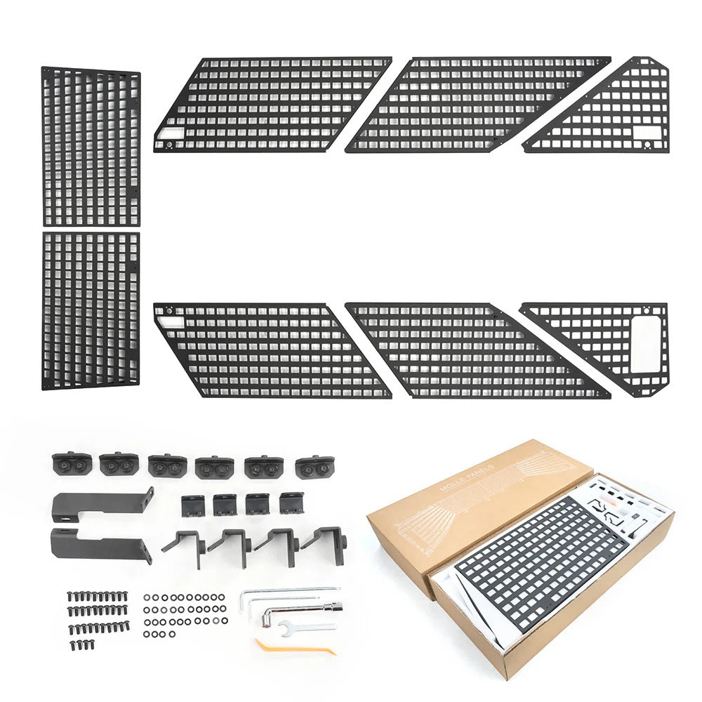 Cybertruck Trunk Bed Inner Side Molle Panels Rack System