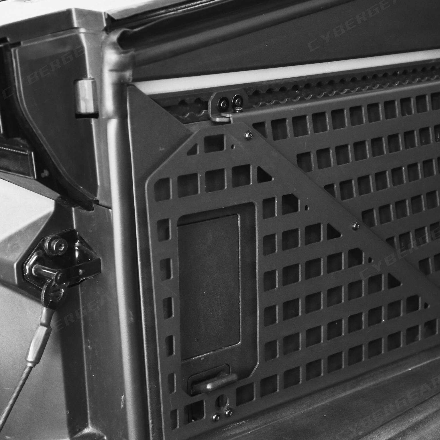 Cybertruck Trunk Bed Inner Side Molle Panels Rack System