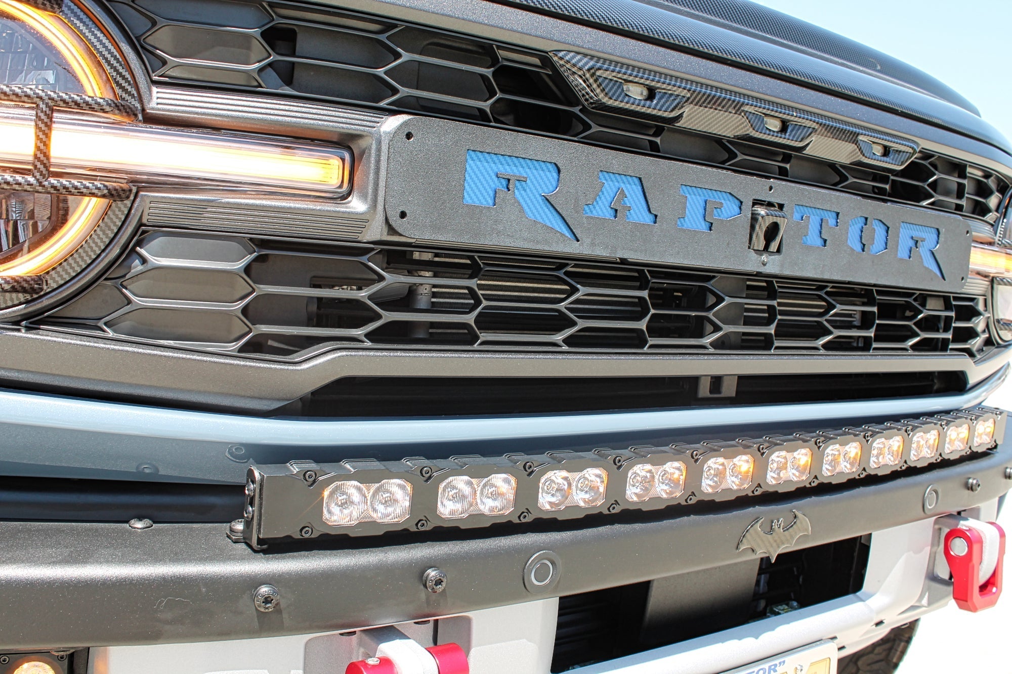 2021+ Ford Bronco Modular Bumper Curved 40in Light Bar - PRO