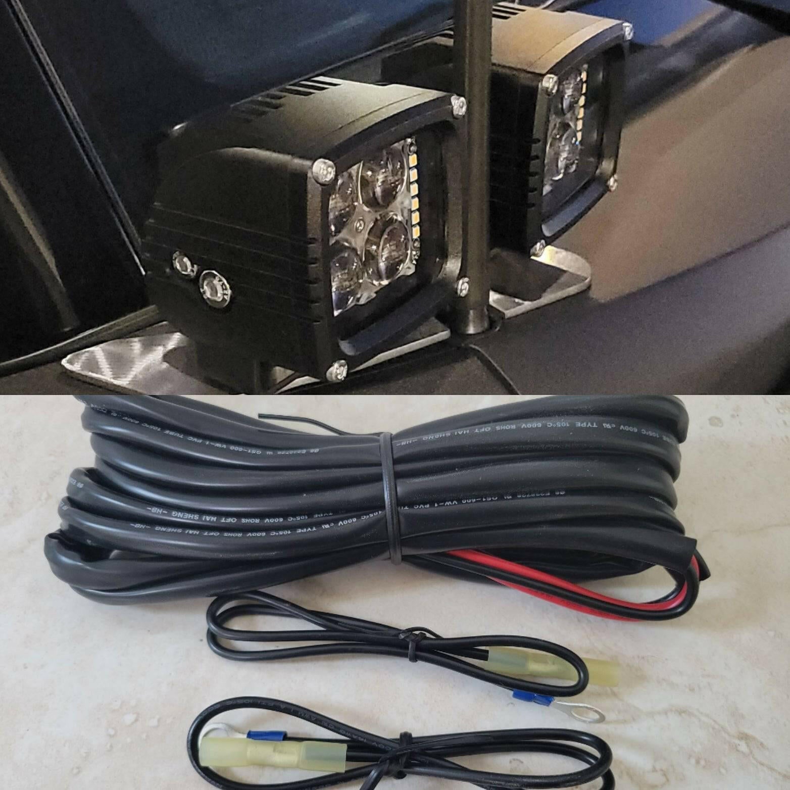 2021+ Ford Bronco Hood Mount/Ditch Lights/Pillars