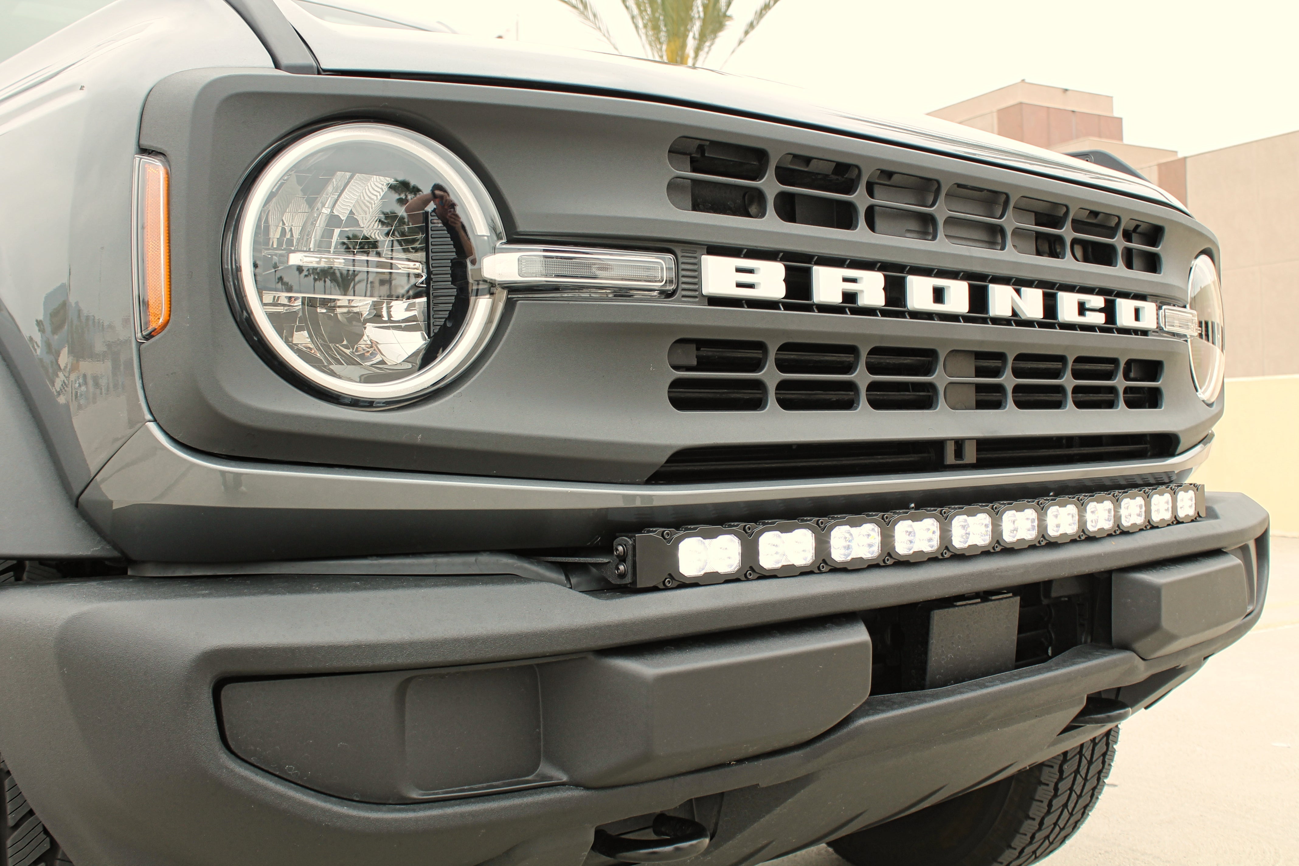 2021+ Ford Bronco Standard Bumper 40in Light Bar PRO