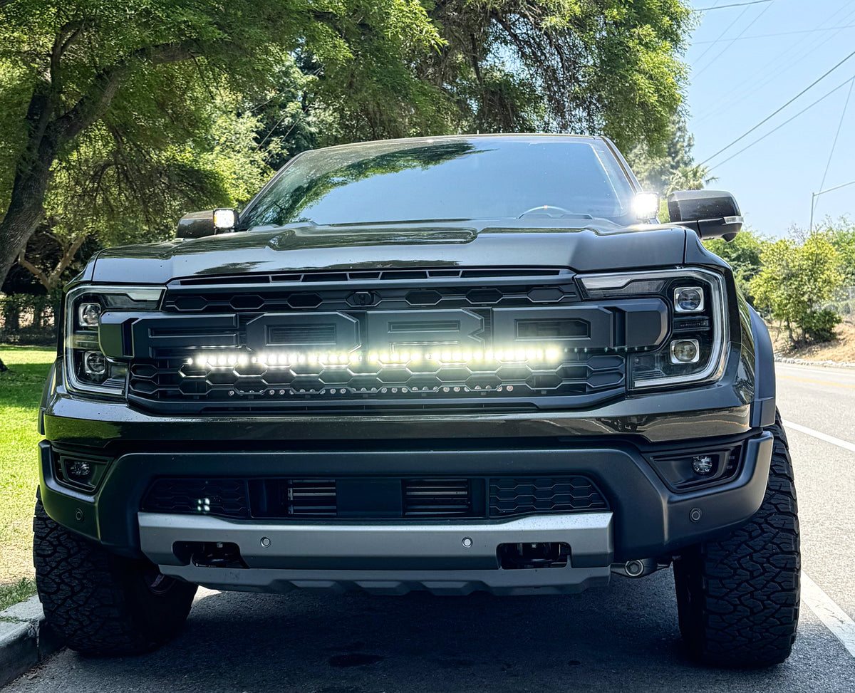 Ditch Lights Raptor Ranger 2024+ Ford Ranger Raptor Hood Mount/Ditch Lights – OMAC USA