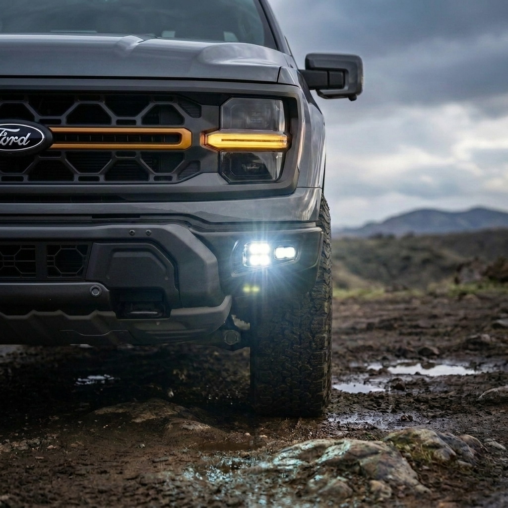 2024+ Ford F150 Tremor Modular Bumper Fog Light Kit