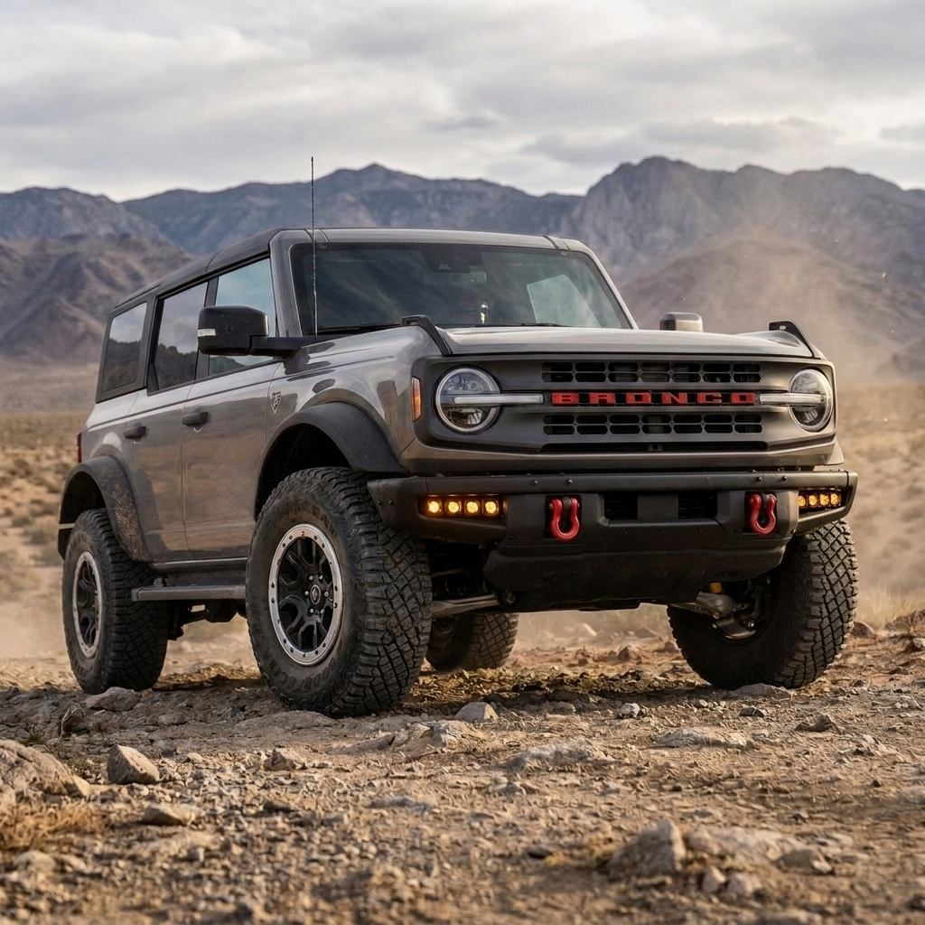 2021+ Ford Bronco Modular Bumper Dual Function Fog Light Kit