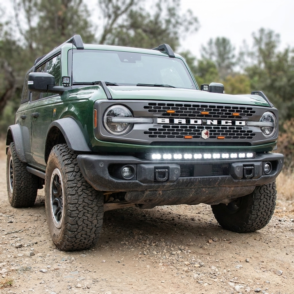 2021+ Ford Bronco Capable Bumper 40in Light Bar PRO