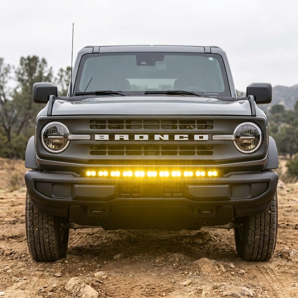 2021+ Ford Bronco Standard Bumper 40in Light Bar PRO