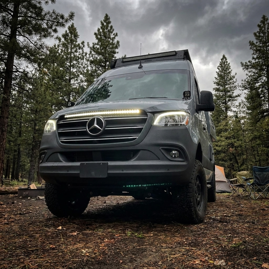 2019+ Mercedes Benz Sprinter 40in Light Bar - SLIM