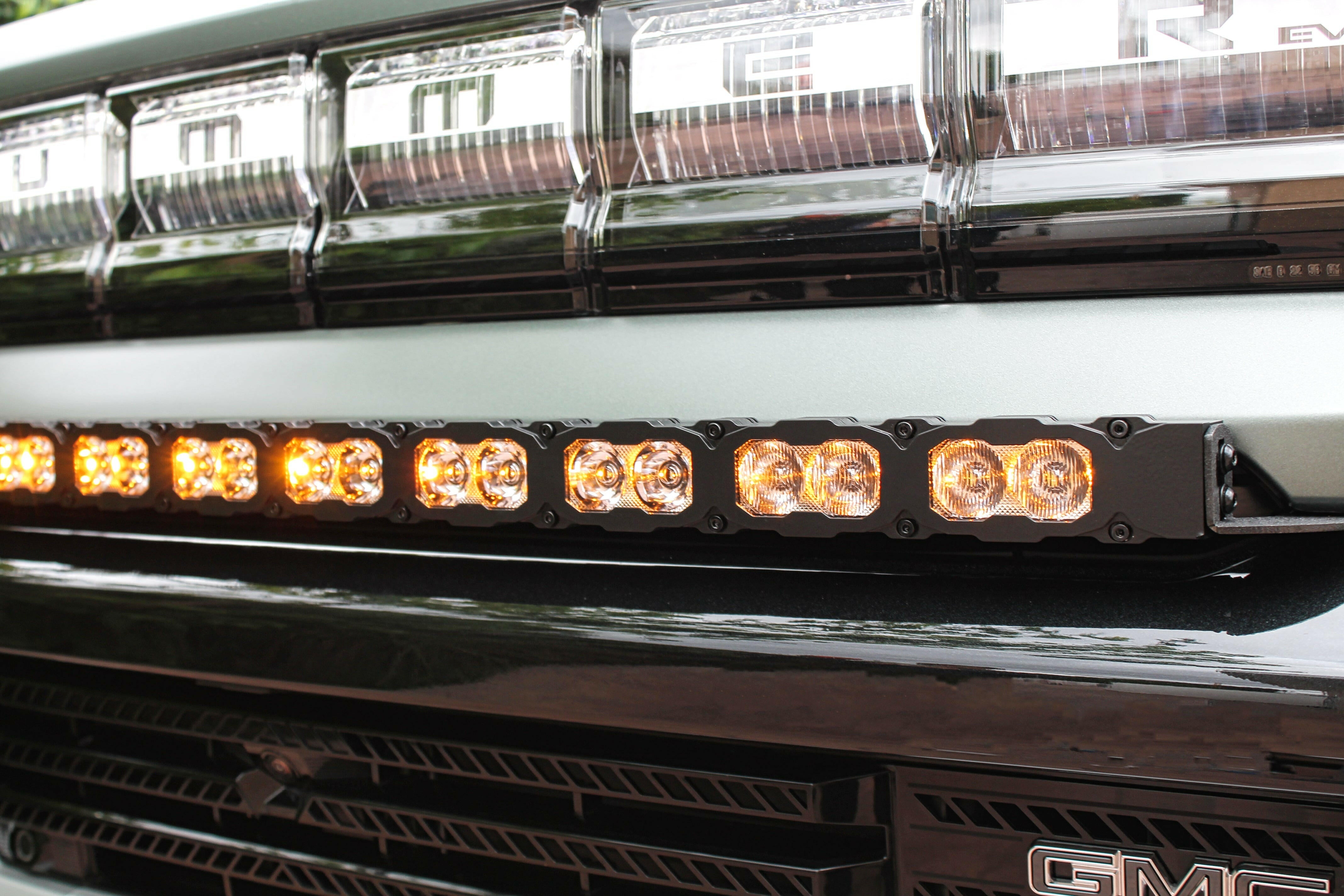 2022+ GMC Hummer EV Bumper 40in Light Bar-PRO