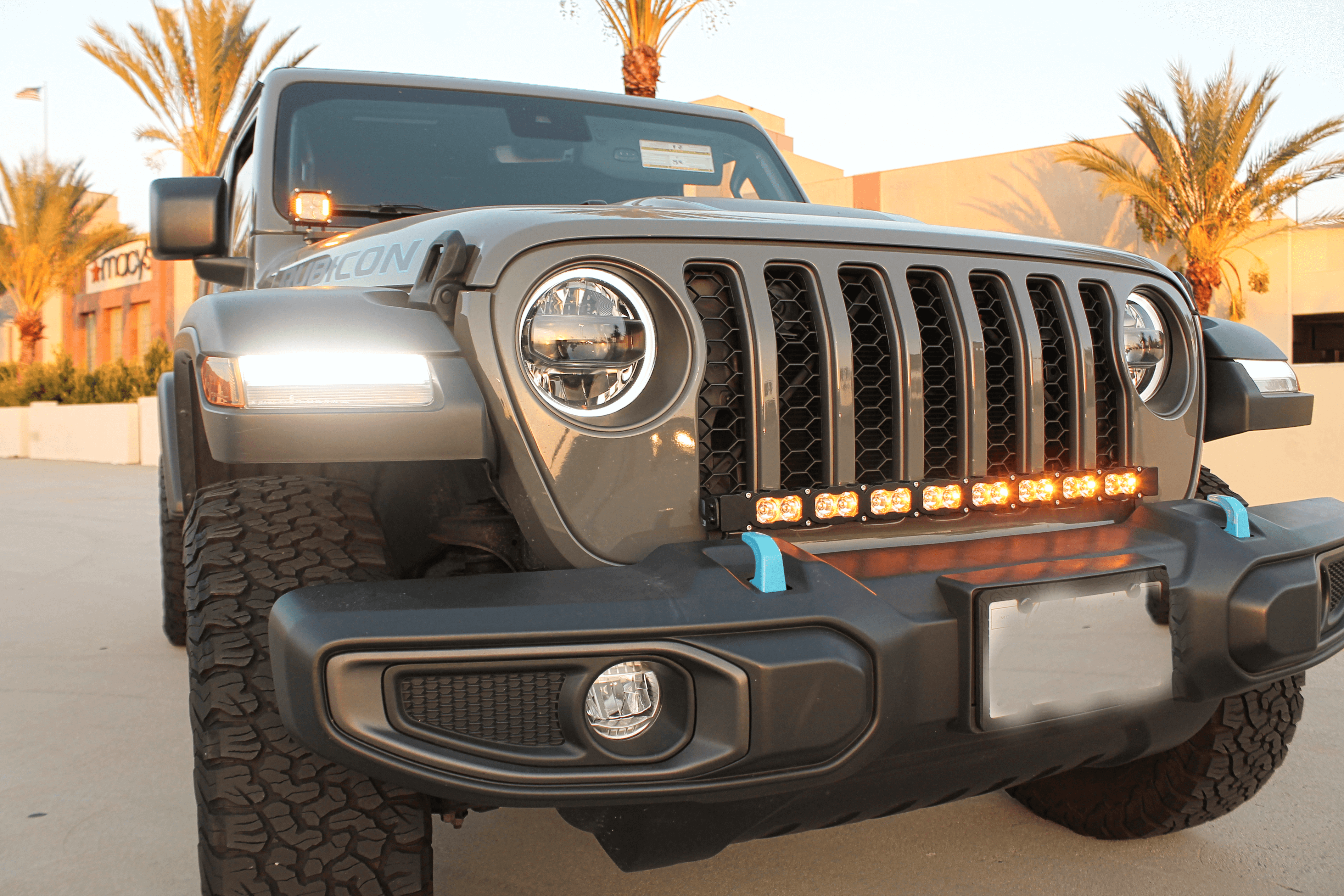2019+ Jeep Gladiator Hood Mount/Ditch Lights