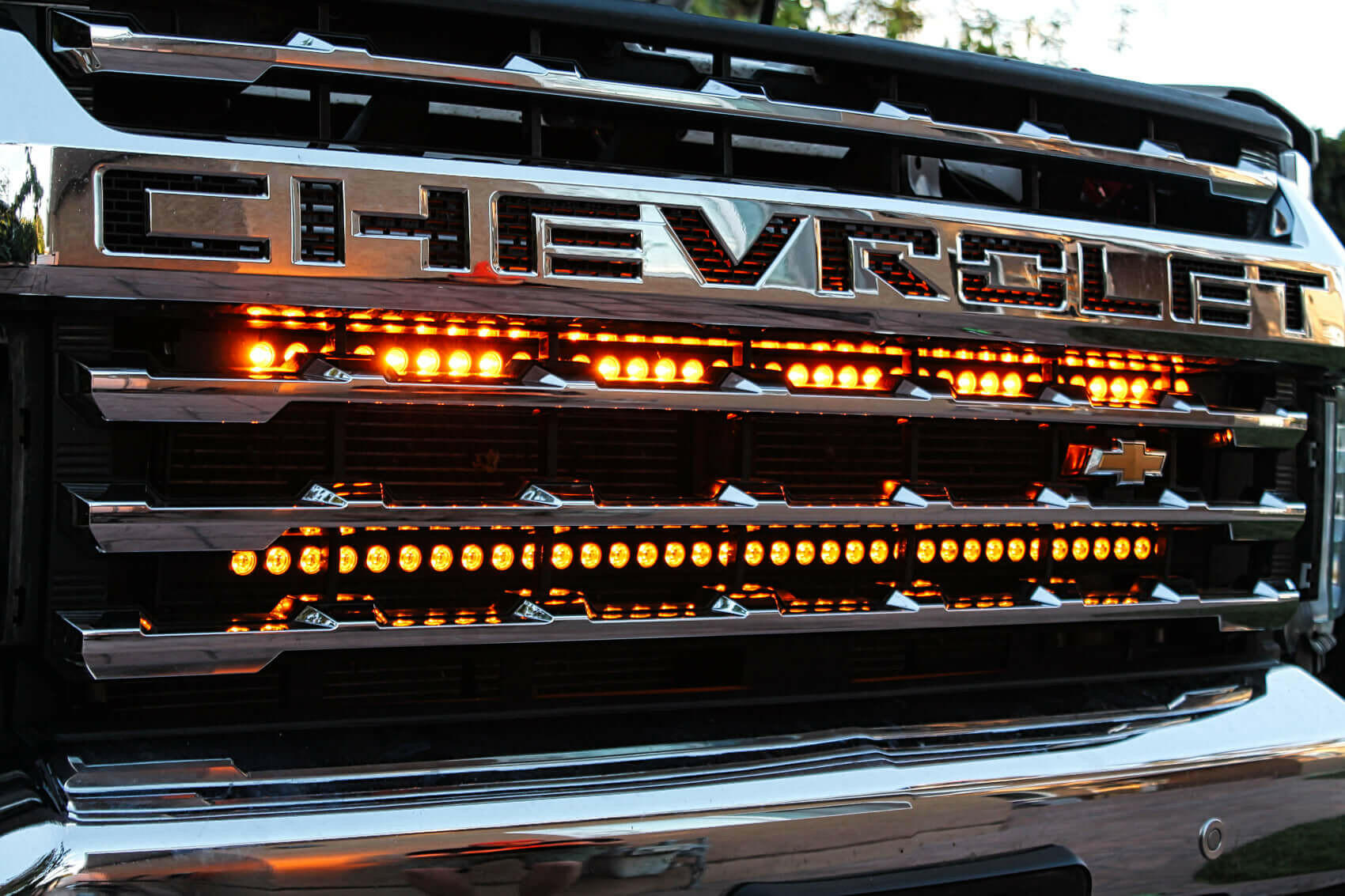 2020+ Chevrolet Silverado 2500/3500HD Dual 40s Light Bars