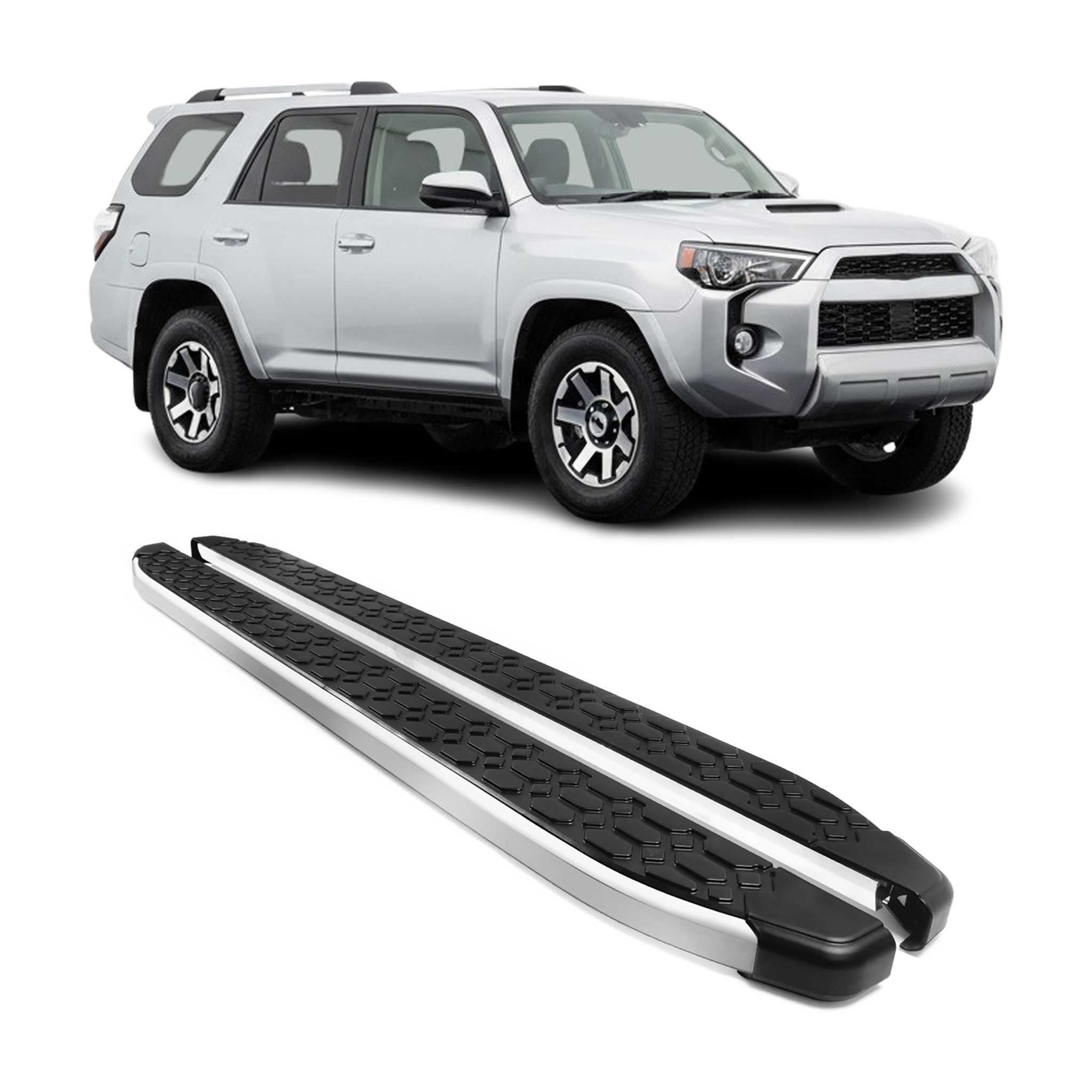 2010-2024 Toyota 4Runner Nerf Bar Side Step Running Boards Alu 2x