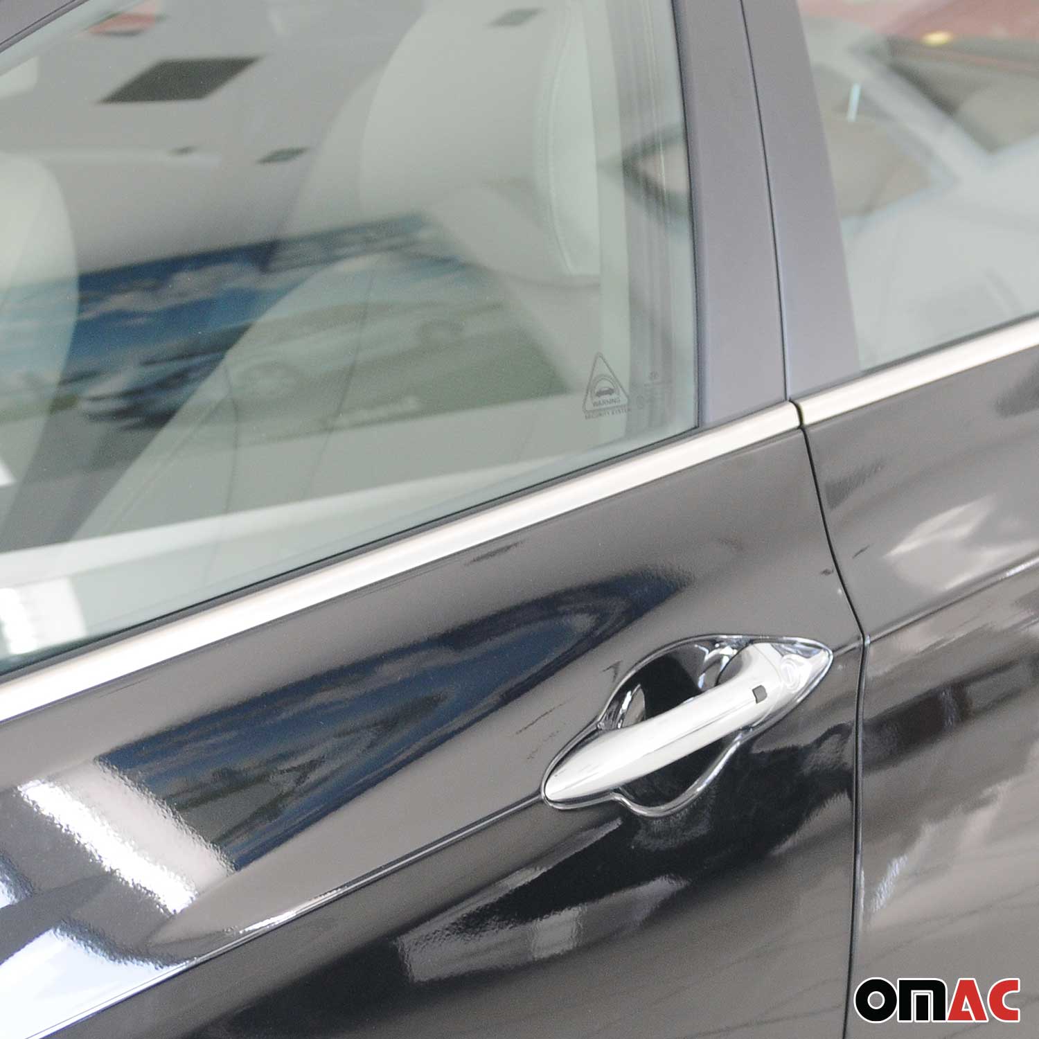 2013-2017 Hyundai Elantra GT Window Molding Trim Streamer Stainless Steel Silver 8 Pcs