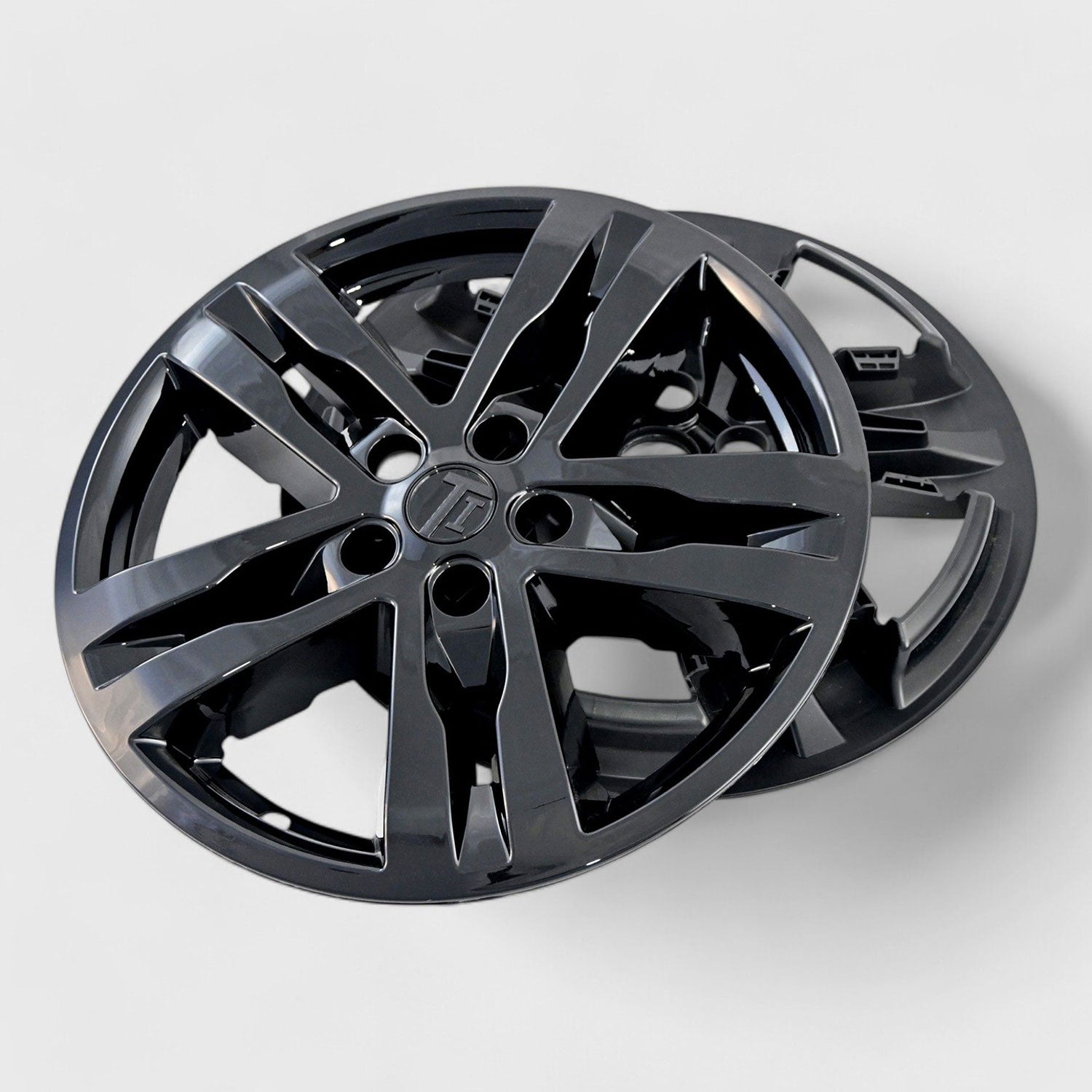 2020-2024 Ford Explorer Wheel Cover Hubcaps Set Gloss Black 8Pcs PP