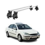 2000-2007 Ford Focus Hatchback Roof Rack Cross Bars Silver