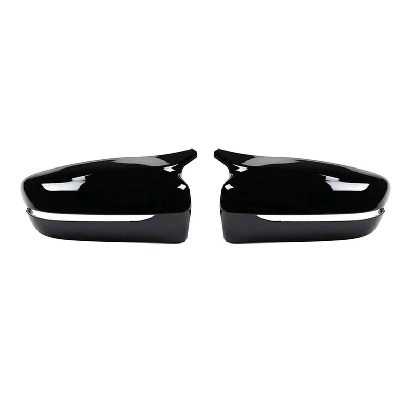 2019-2024 BMW 3 G20 4 G22 5 G30 Side Mirror cover caps Gloss Black